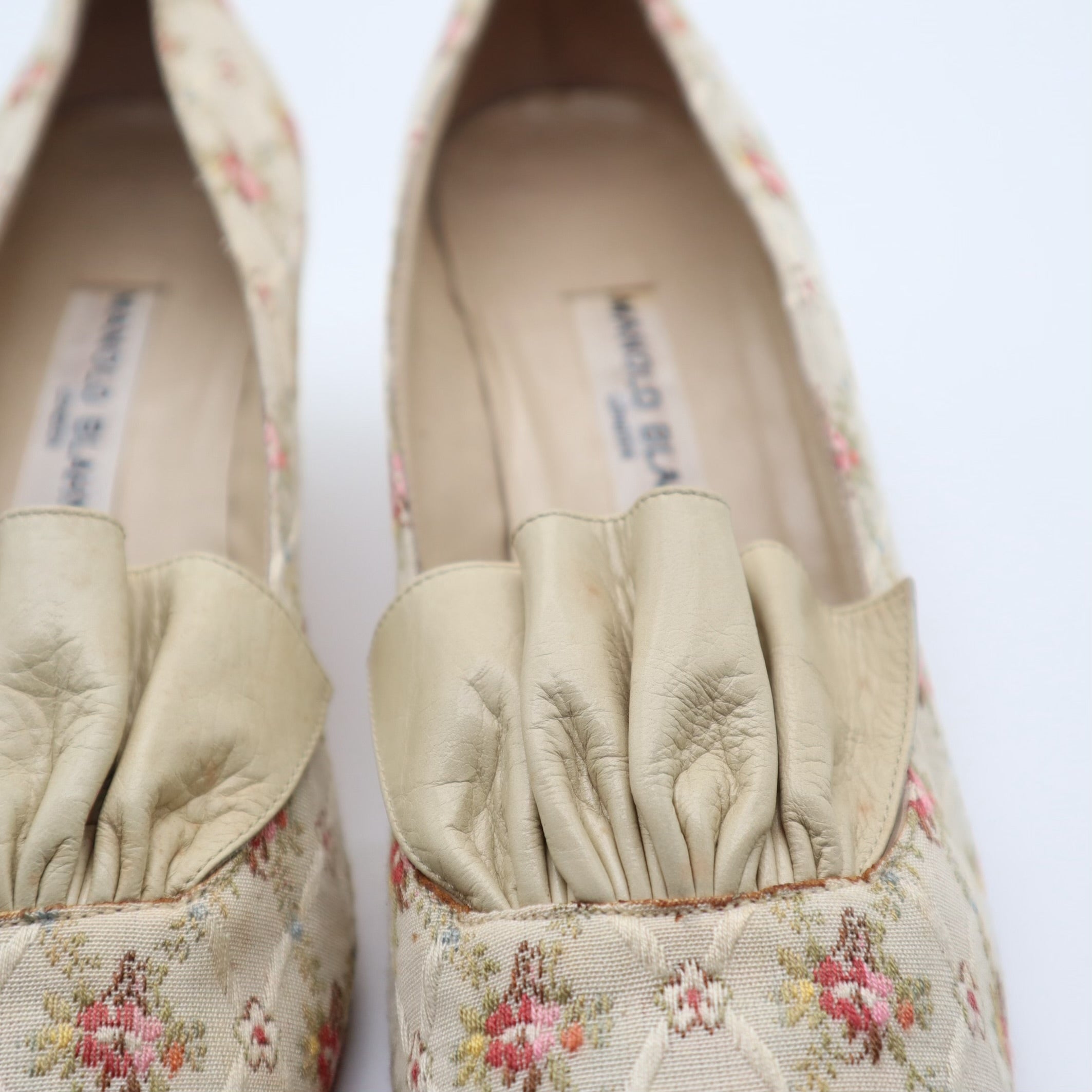 Vintage 80’s Floral Pumps Size 37.5