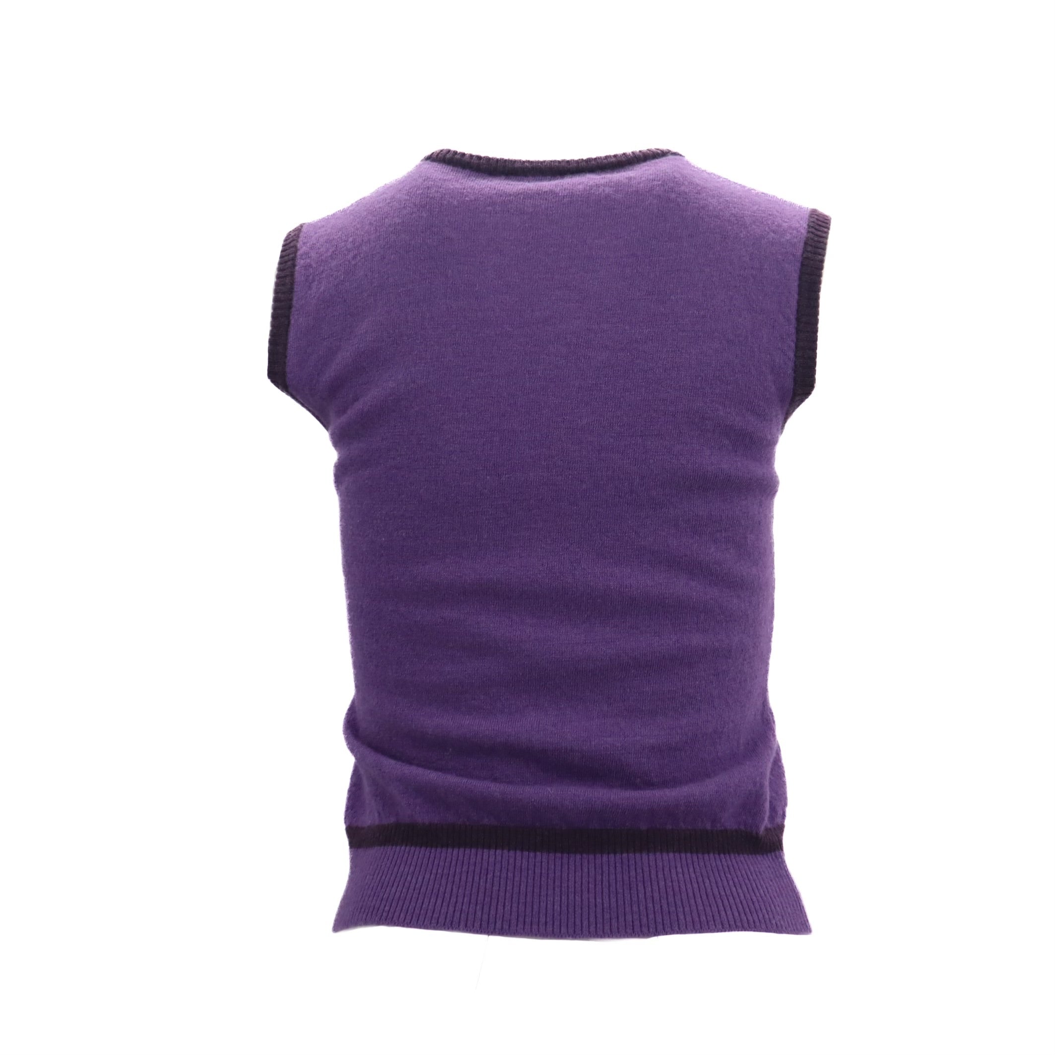 Montana Blu Vintage Purple Sweater Vest