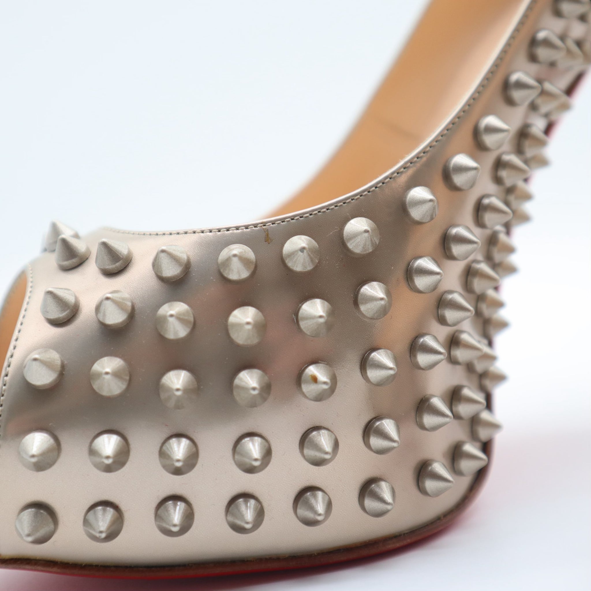 Vendome Peep Toe Spiked Platform Pumps Size 41