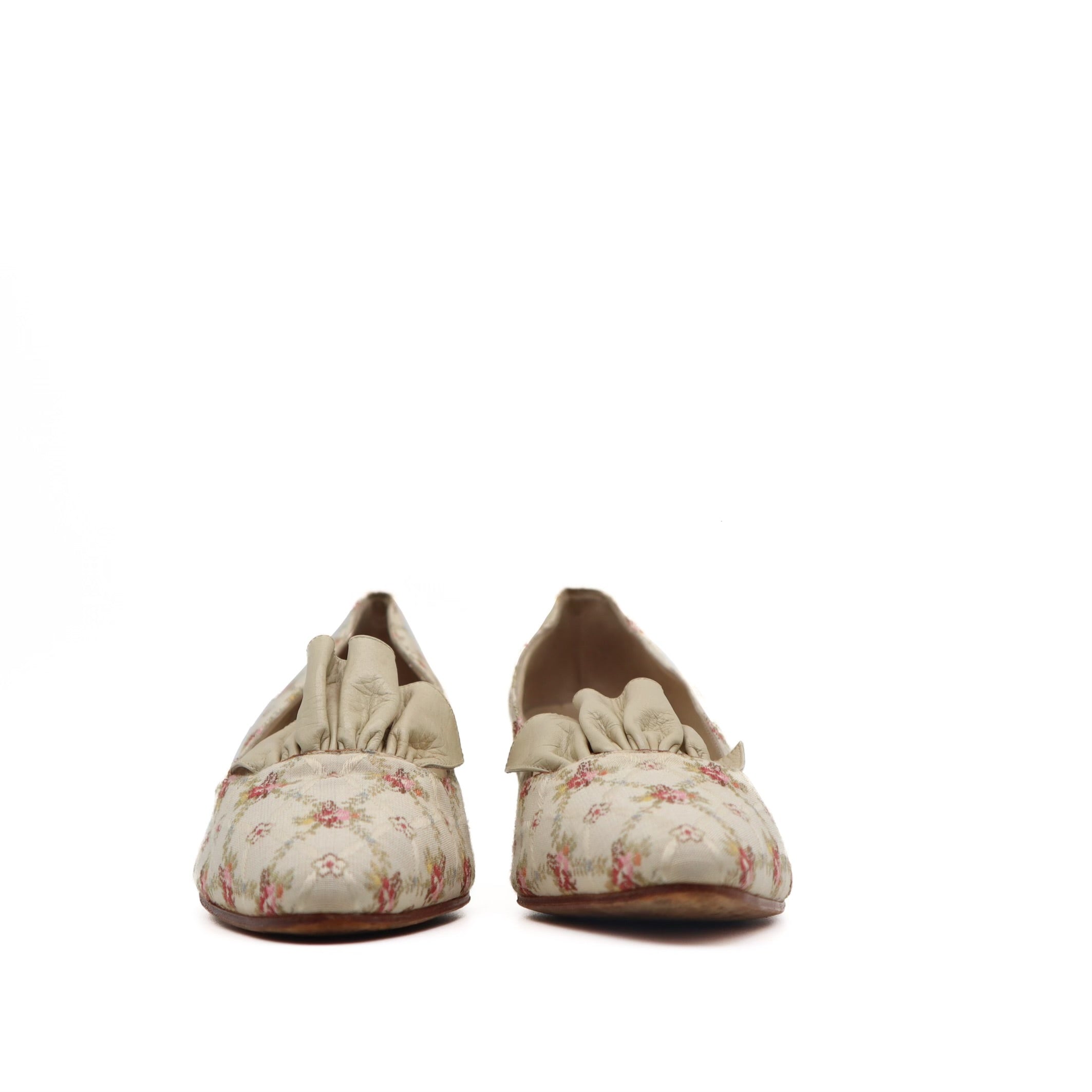 Vintage 80’s Floral Pumps Size 37.5