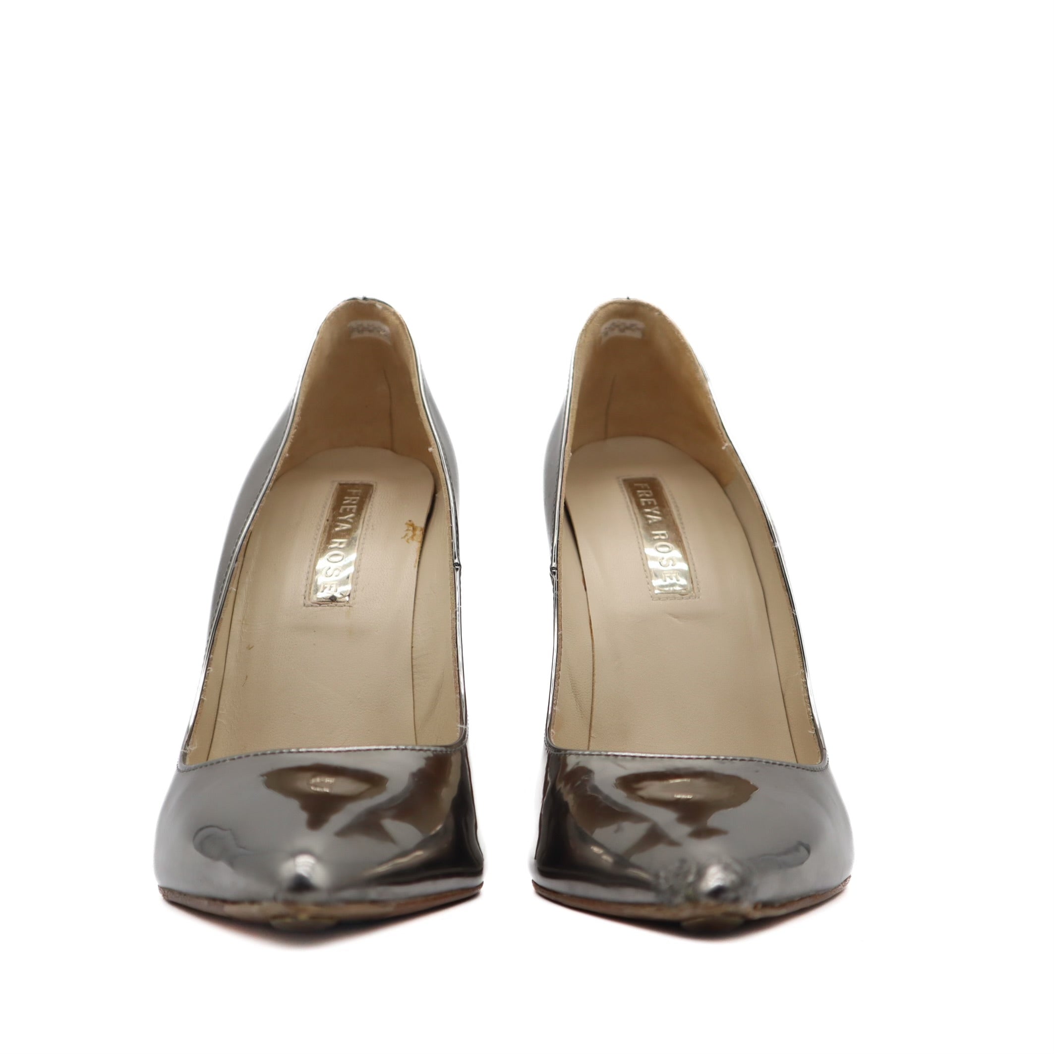 Aurora Chrome Disco Ball Reflective Pump Size 39