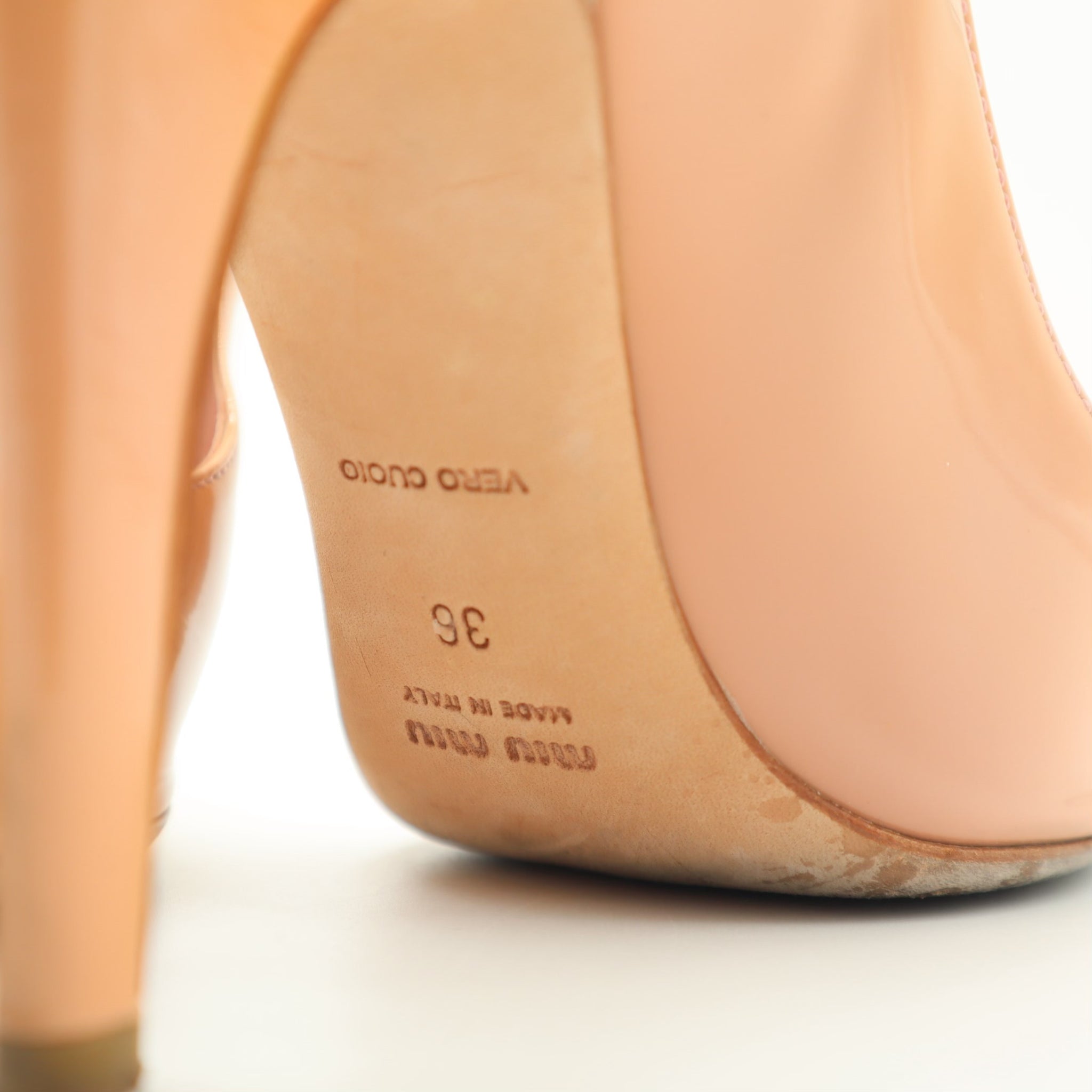 Patent Leather Mary Jane Pump Size 36