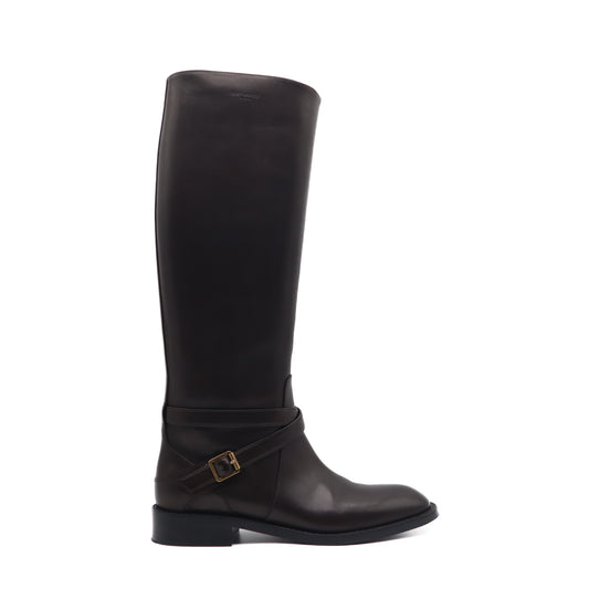 Cavaliere Brown Leather Riding Boots Size 36.5