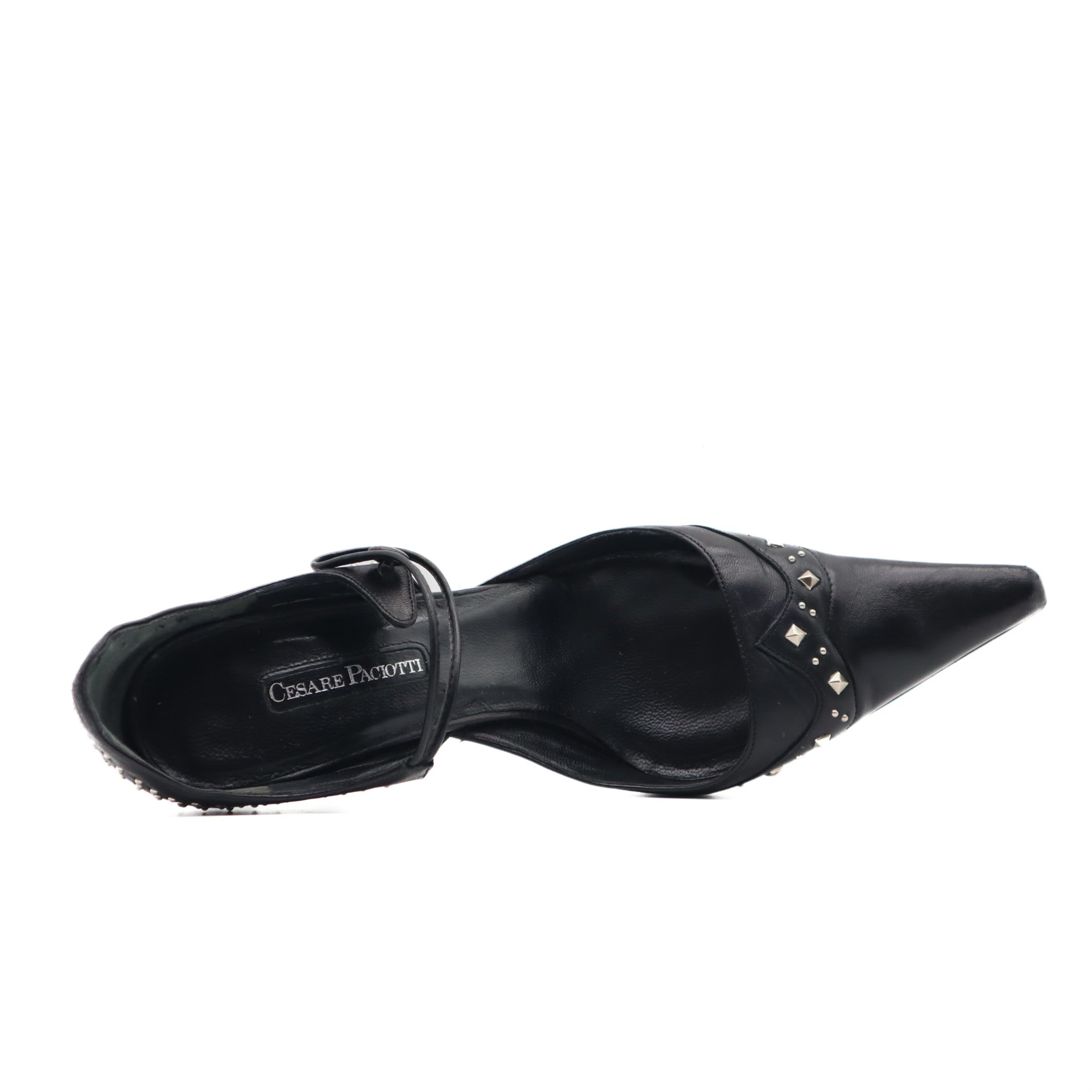 Western Gothic Studded Mary Jane Pump Size 36.5