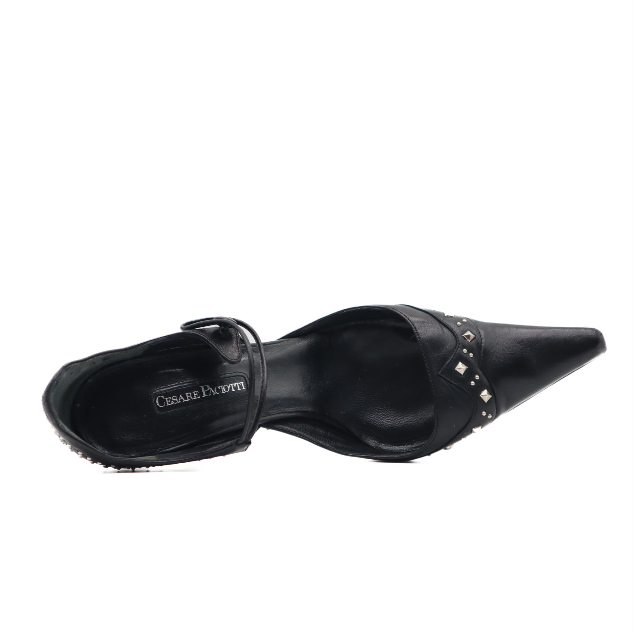 Western Gothic Studded Mary Jane Pump Size 36.5