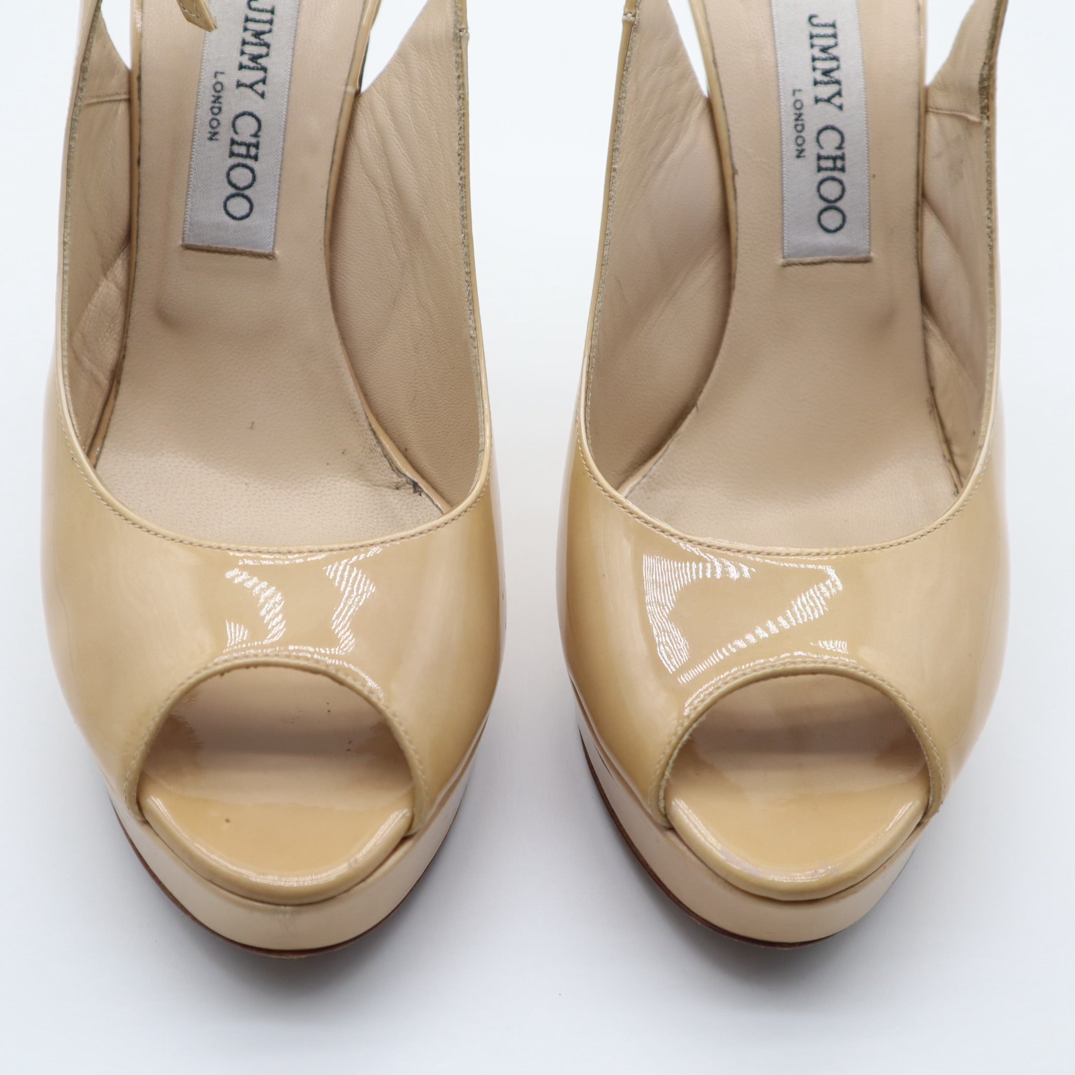 Vita Slingback Peep Toe Pumps Size 40.5
