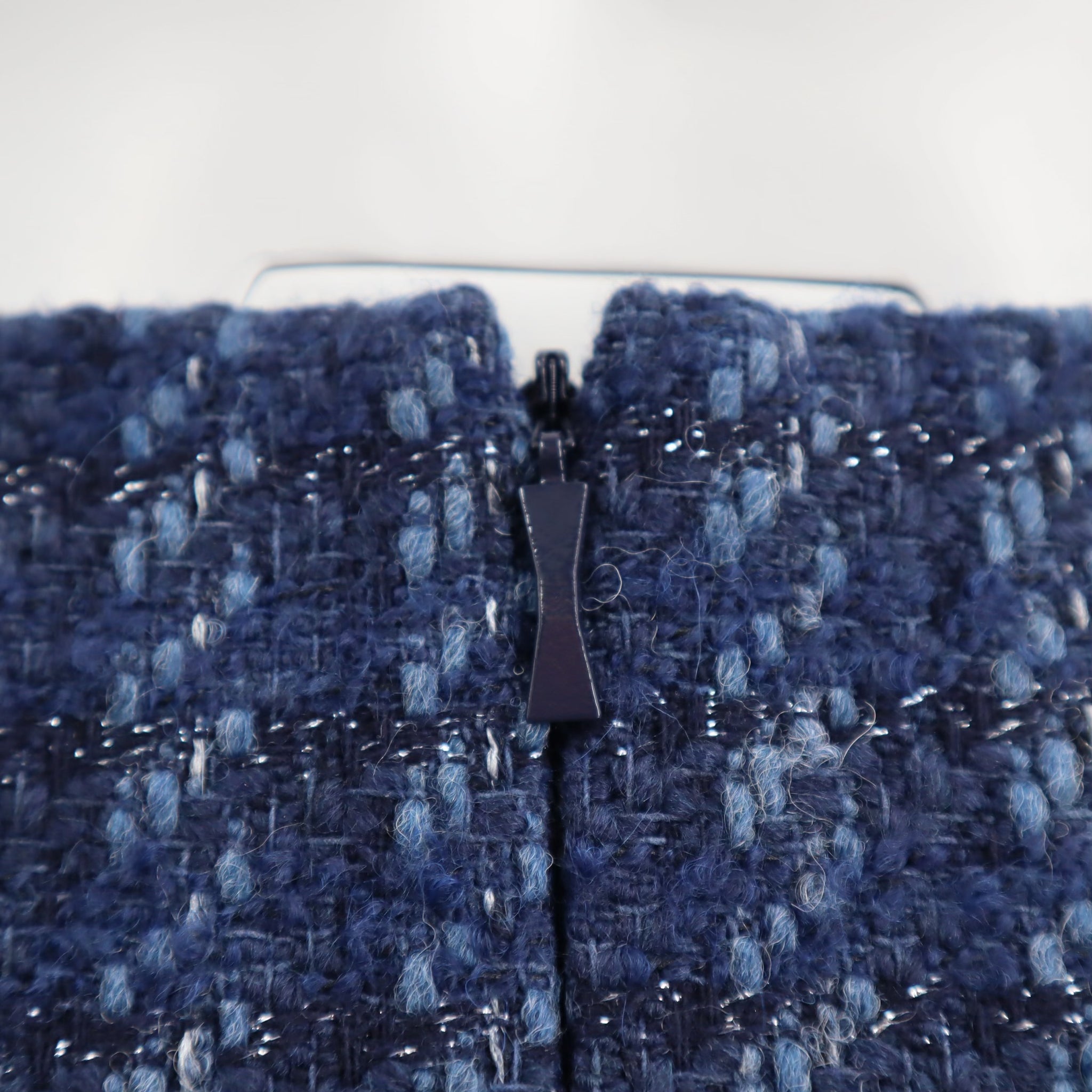 Madison Ave Joelle Tweed Tiered Skirt