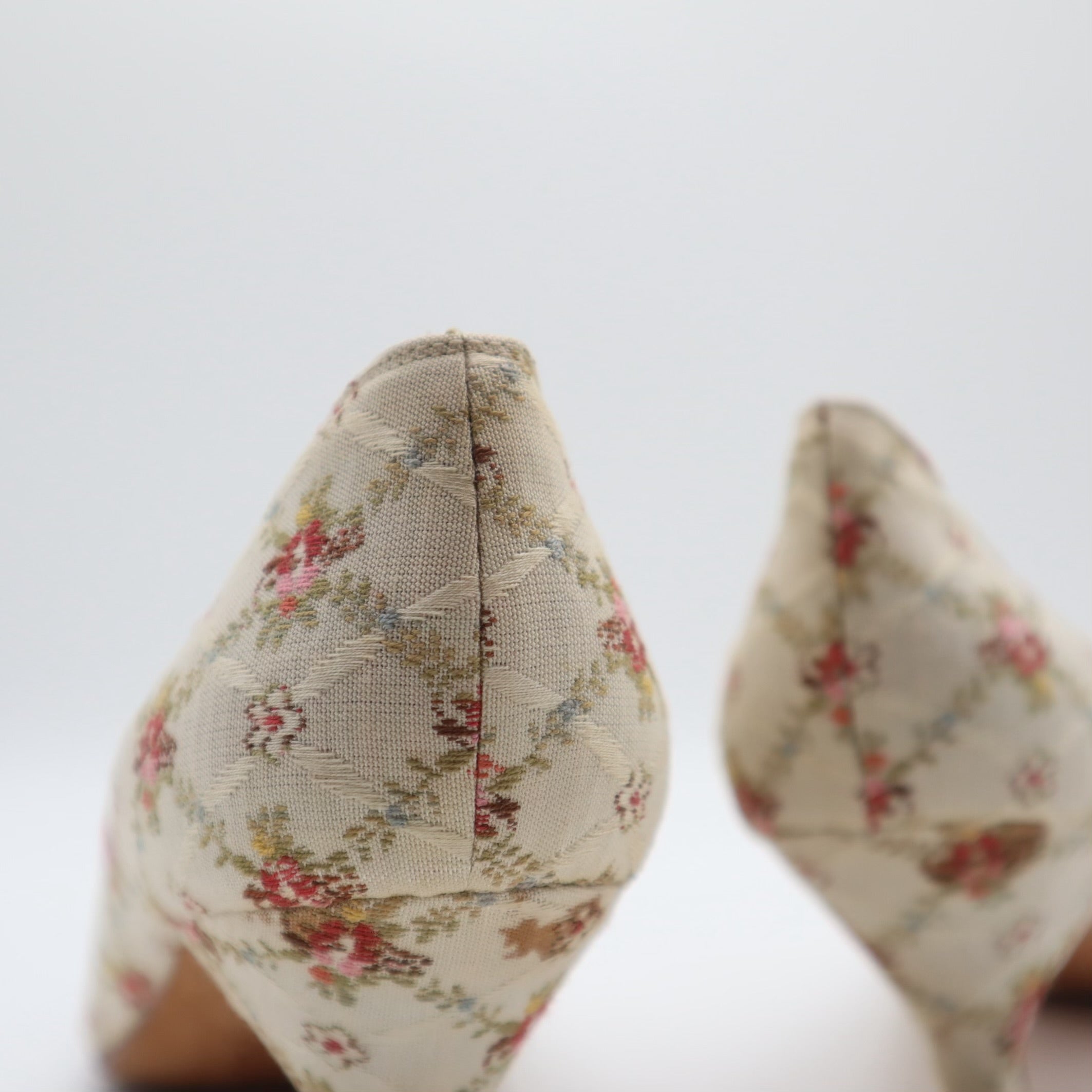 Vintage 80’s Floral Pumps Size 37.5