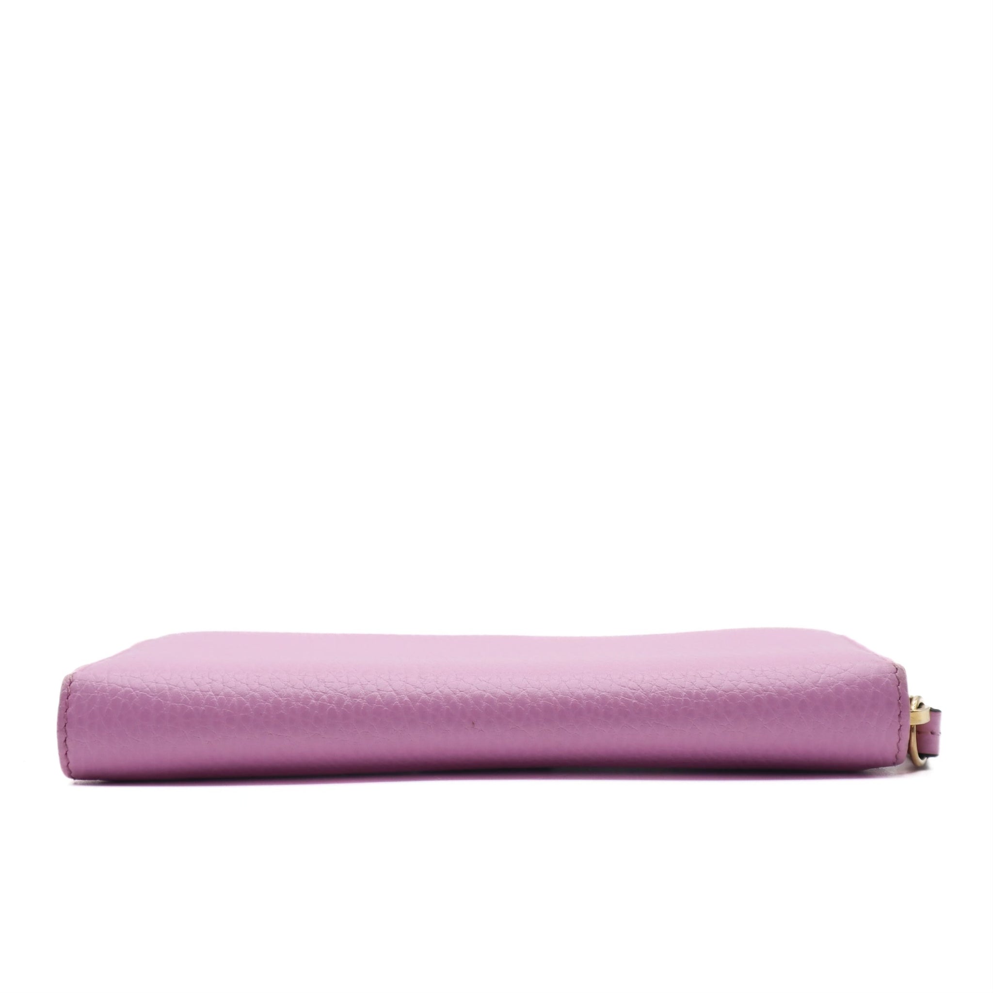 Bosco Mormont Lilac Long Zip Leather Wallet
