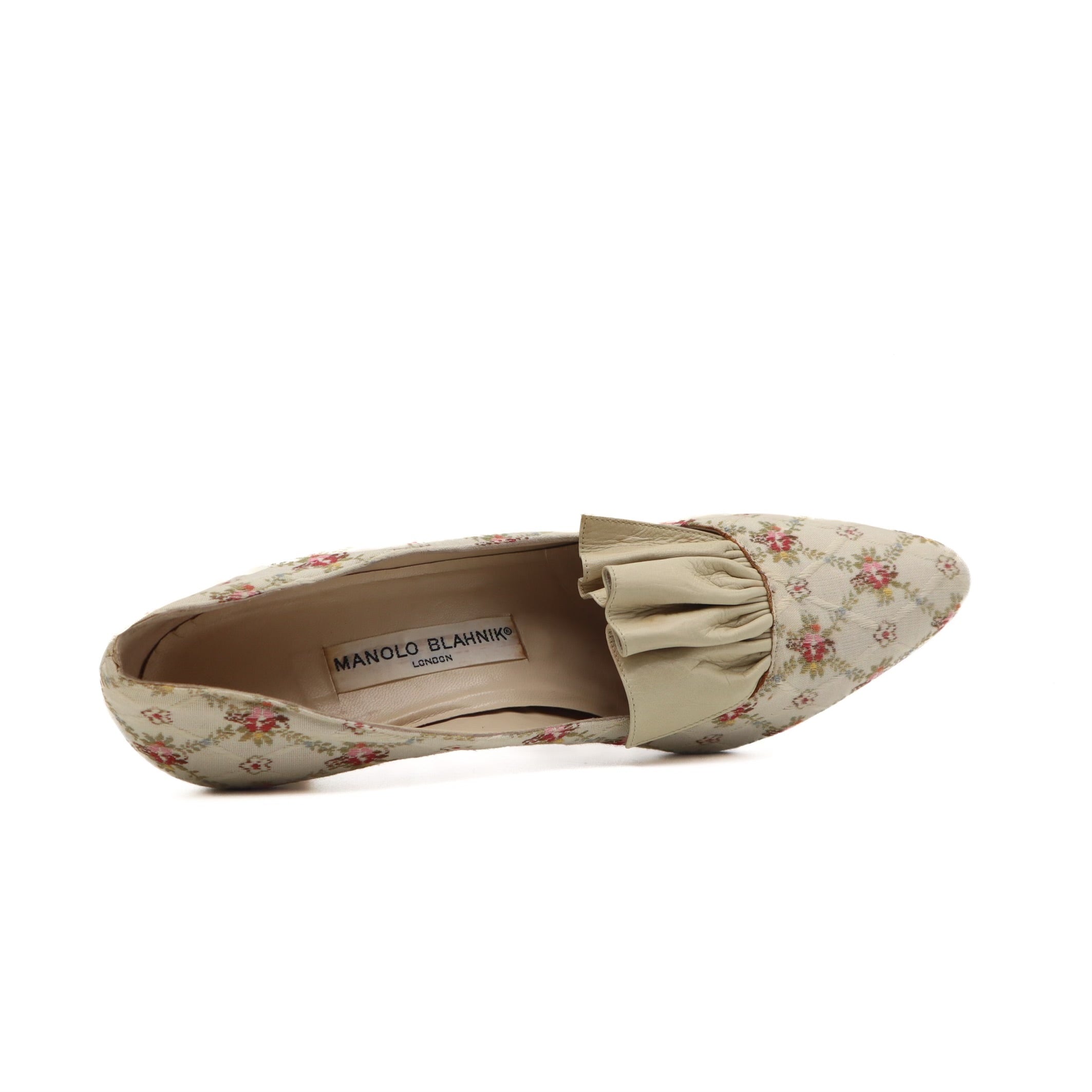 Vintage 80’s Floral Pumps Size 37.5