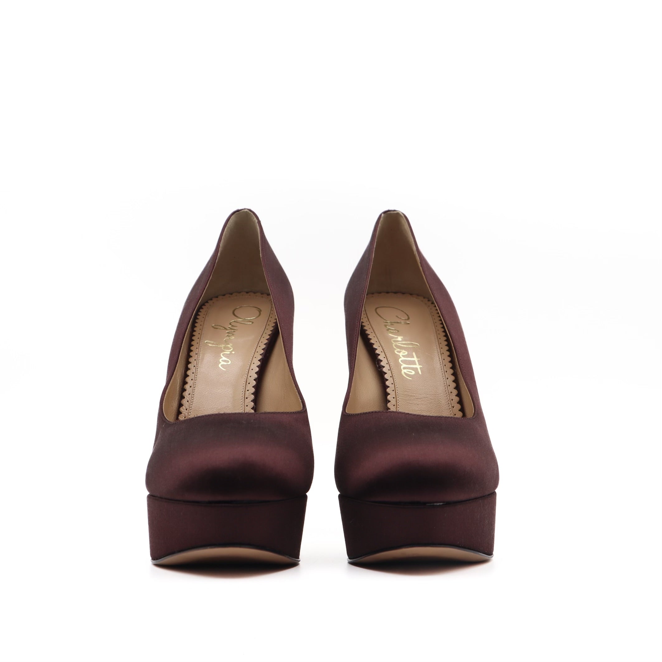 Showbiz Sebia Satin Platform Pumps