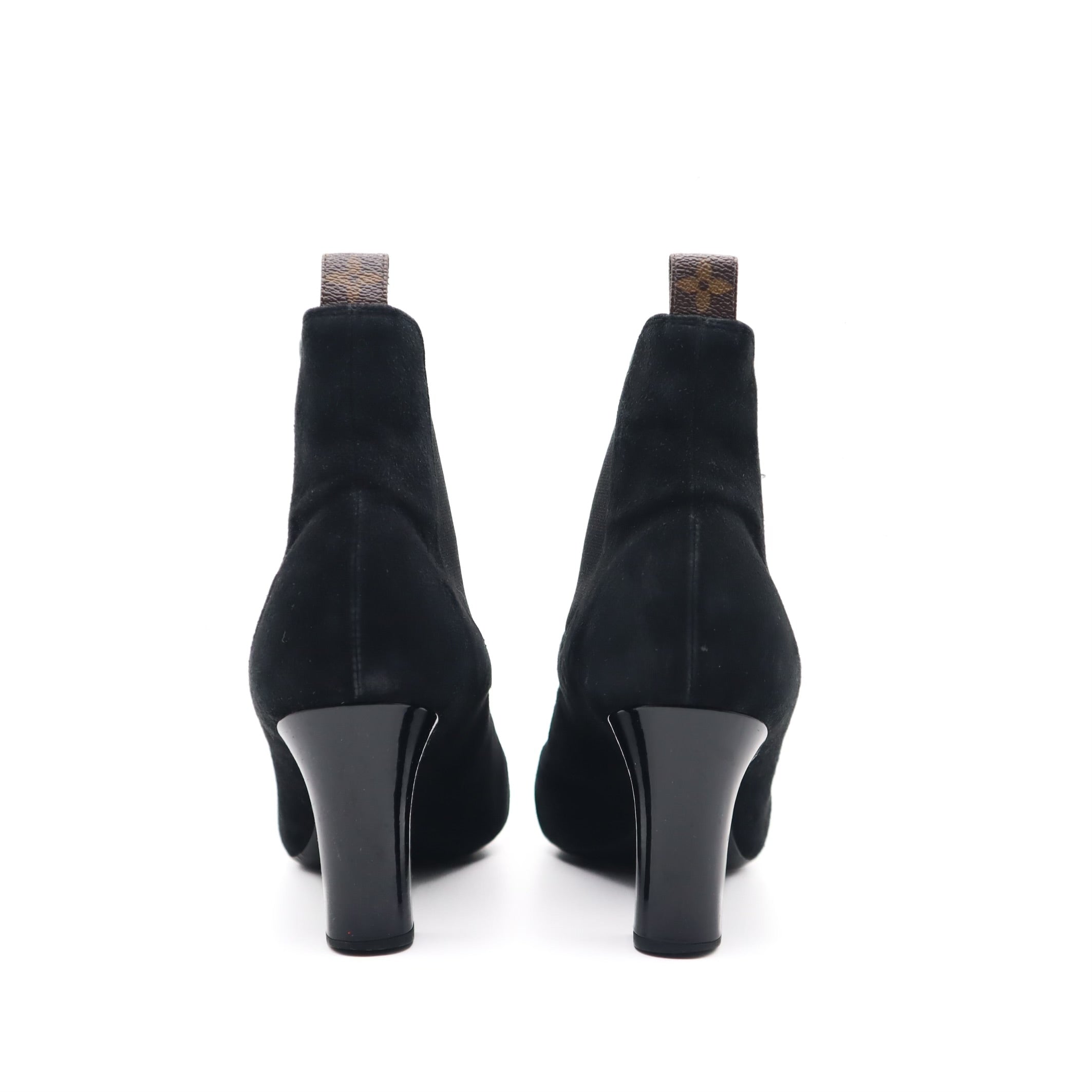 Uniforms Suede Pull On Boots