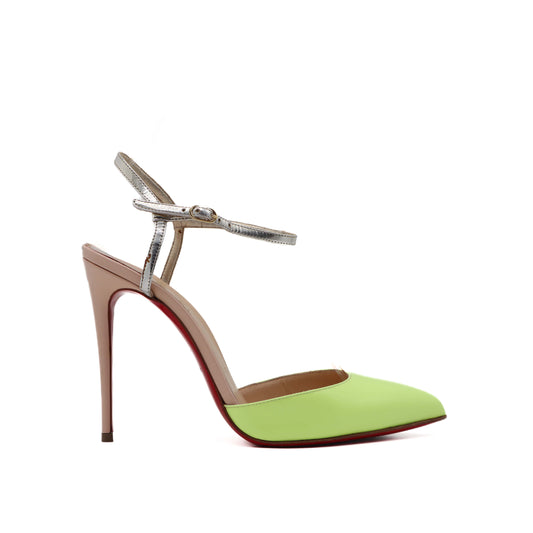 Rivierina Color-Block Patent Leather Sandals Size 36.5