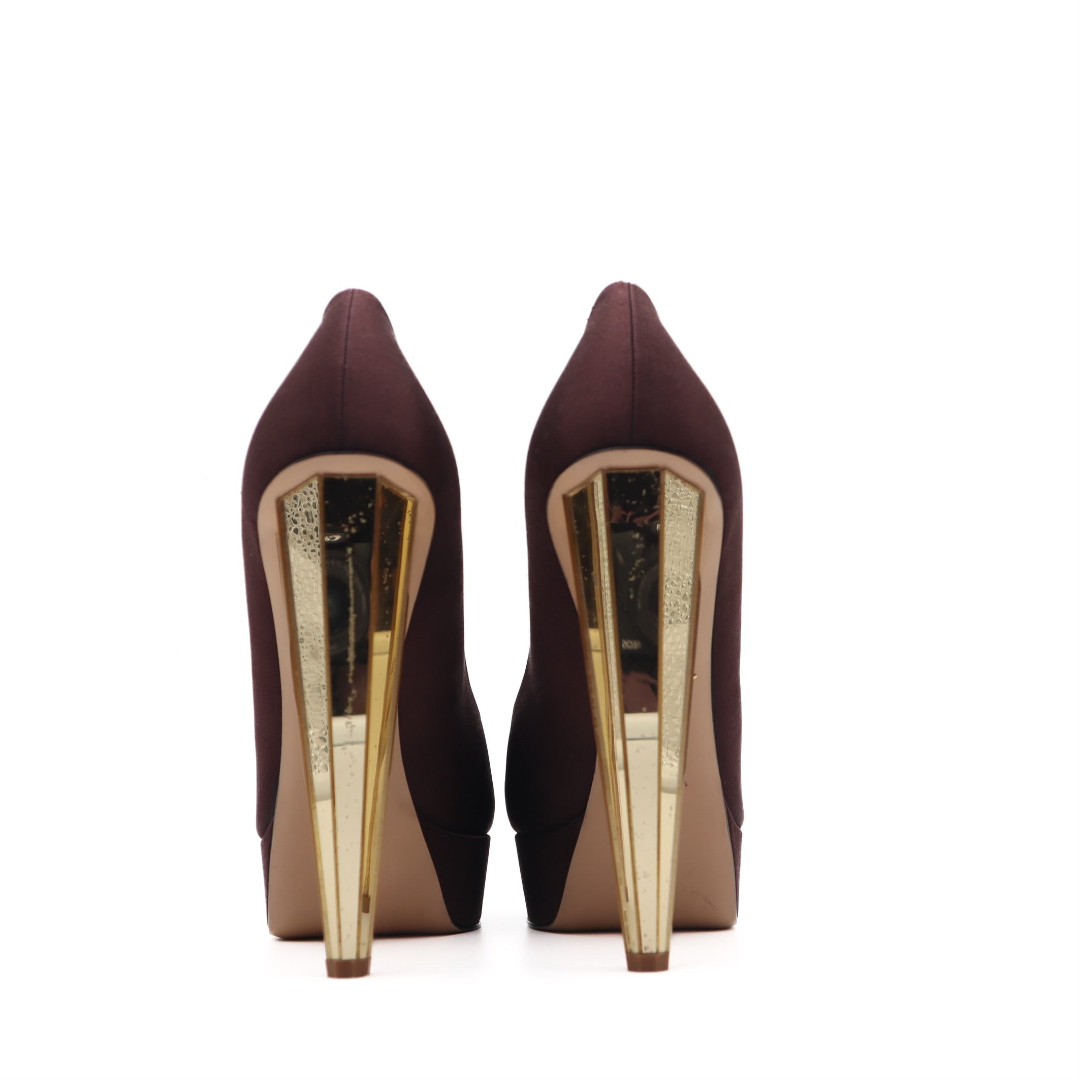 Showbiz Sebia Satin Platform Pumps