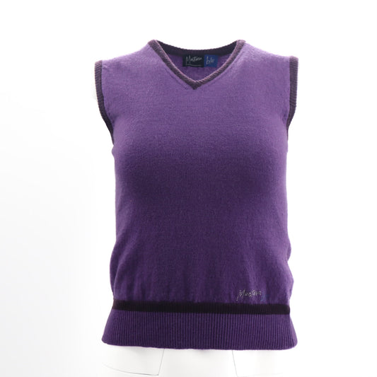 Montana Blu Vintage Purple Sweater Vest