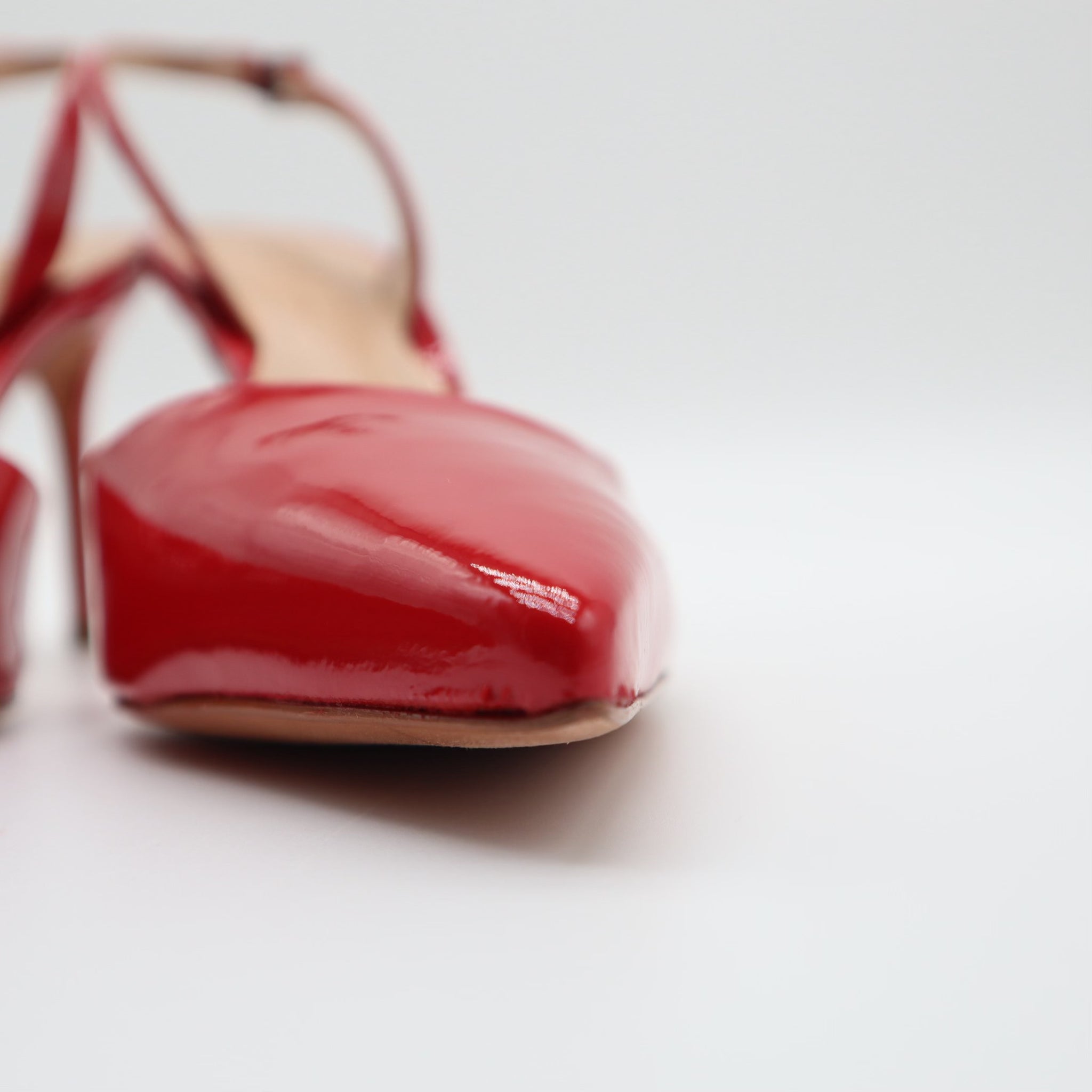 Maysha Patent Leather Slingback Pump Size 7.5