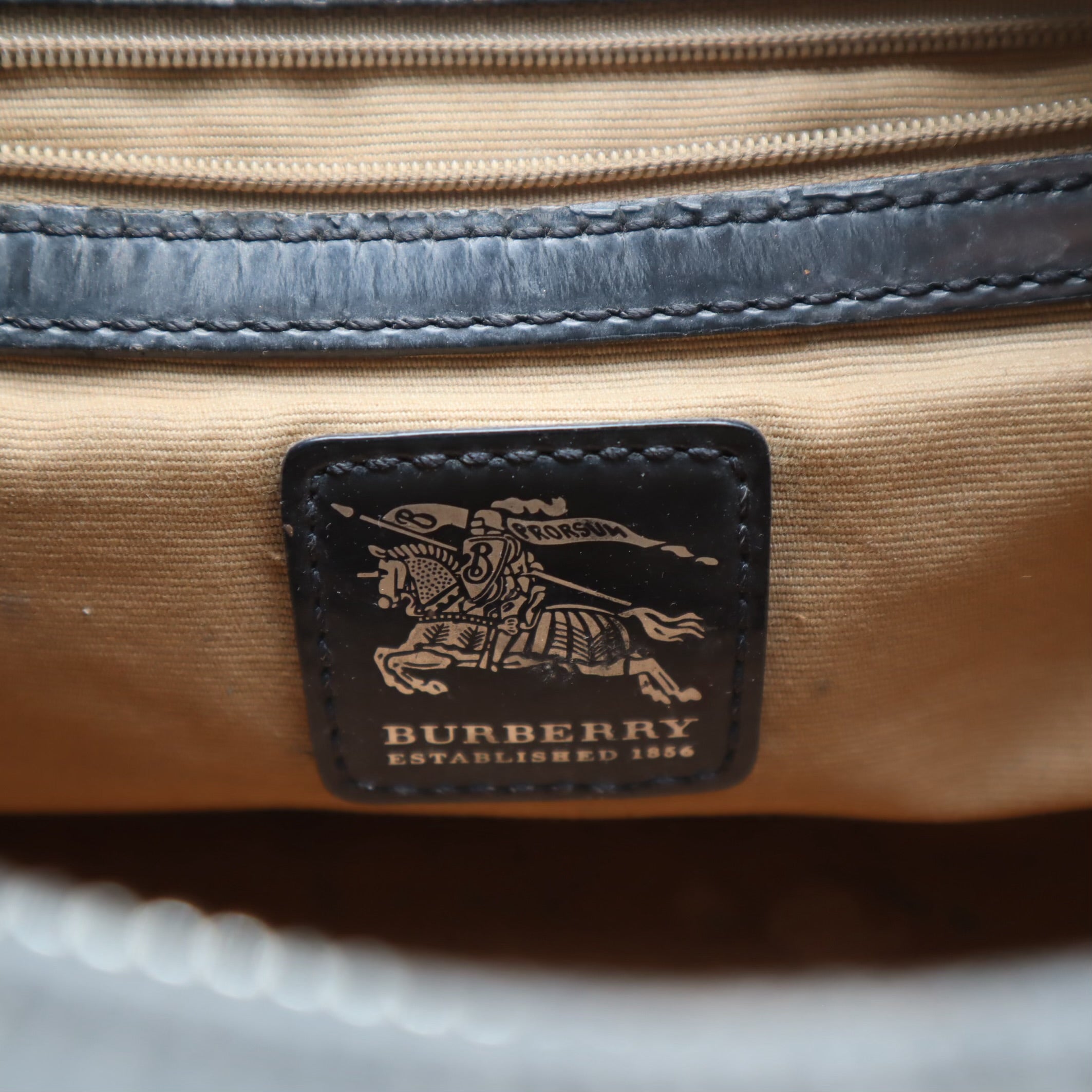 Nova Check Coated Canvas Boston Bag