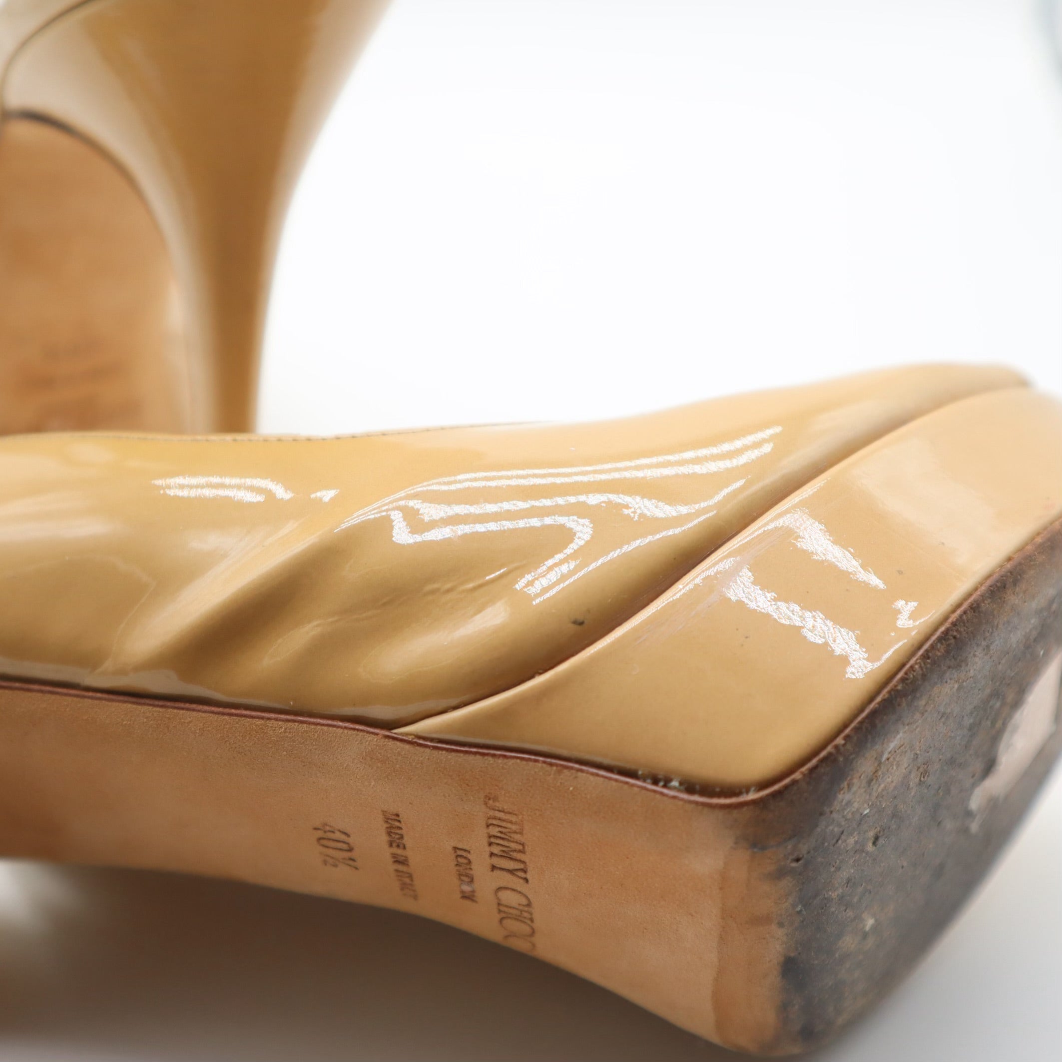 Vita Slingback Peep Toe Pumps Size 40.5