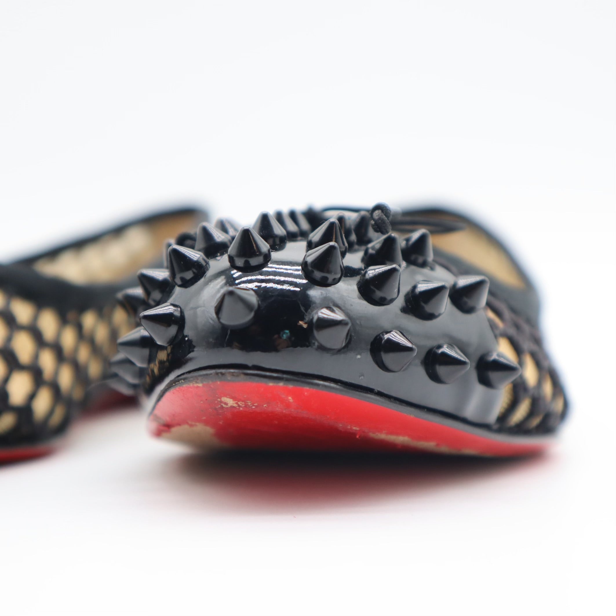 Mix Flats Spiked Cord Knotted