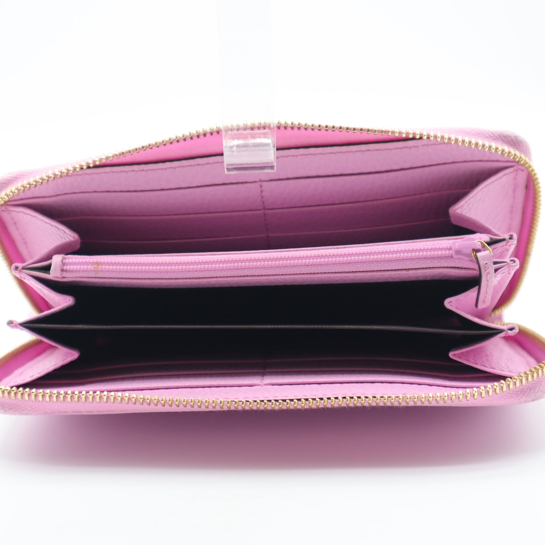 Bosco Mormont Lilac Long Zip Leather Wallet