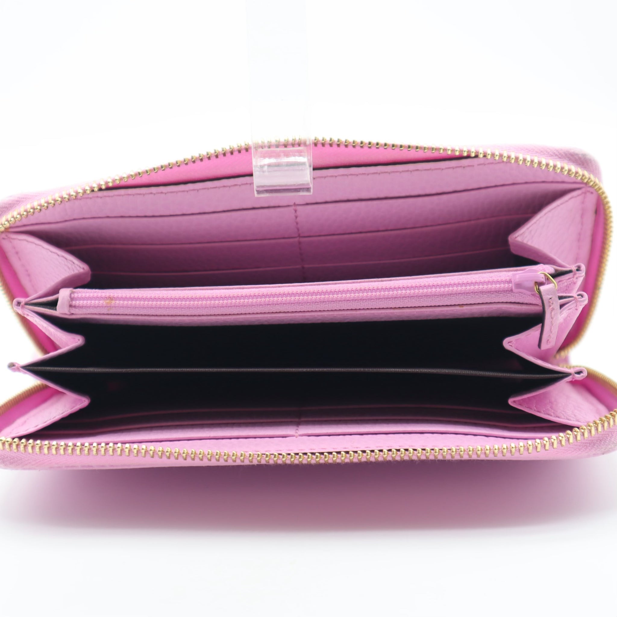 Bosco Mormont Lilac Long Zip Leather Wallet