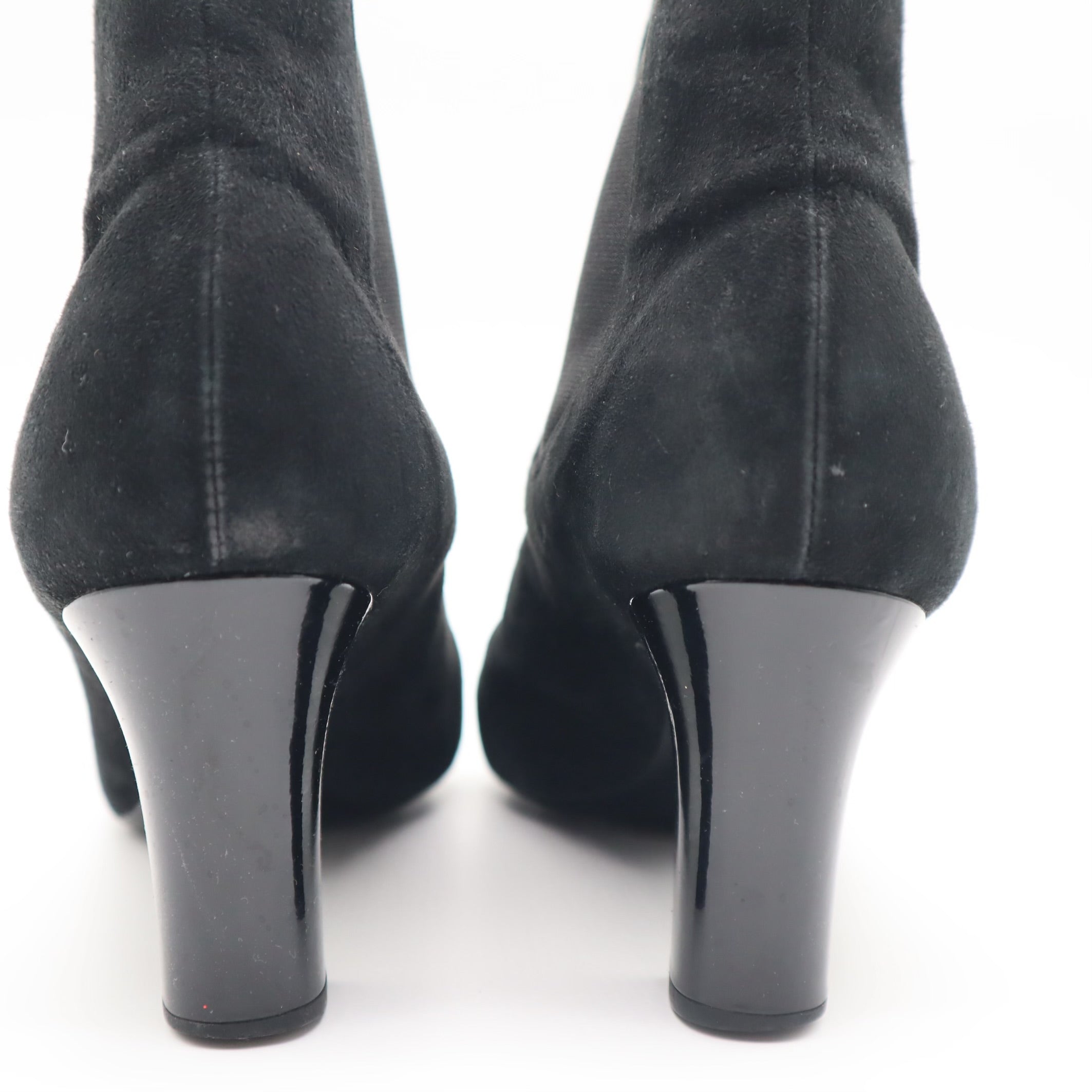 Uniforms Suede Pull On Boots
