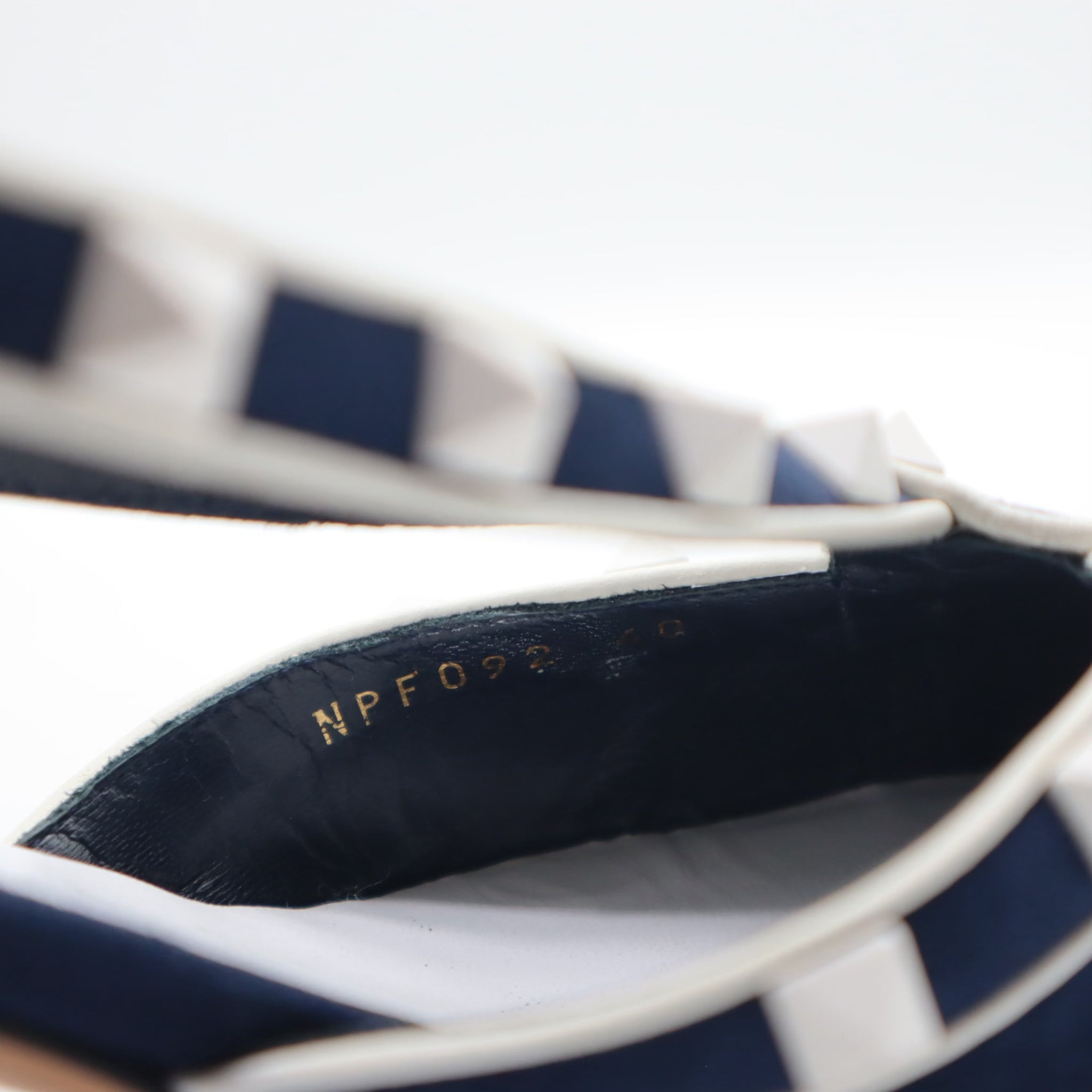 Suede Rockstud D'Orsay Pump Size 40