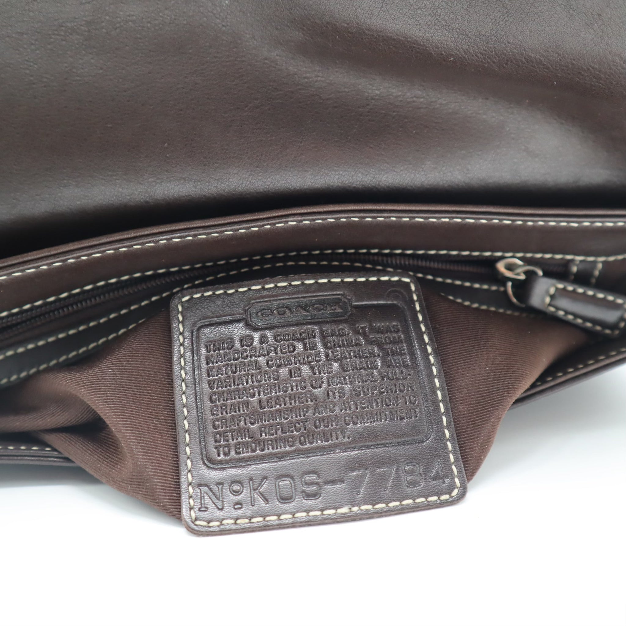 Hamptons Leather Demi Flap Shoulder Bag