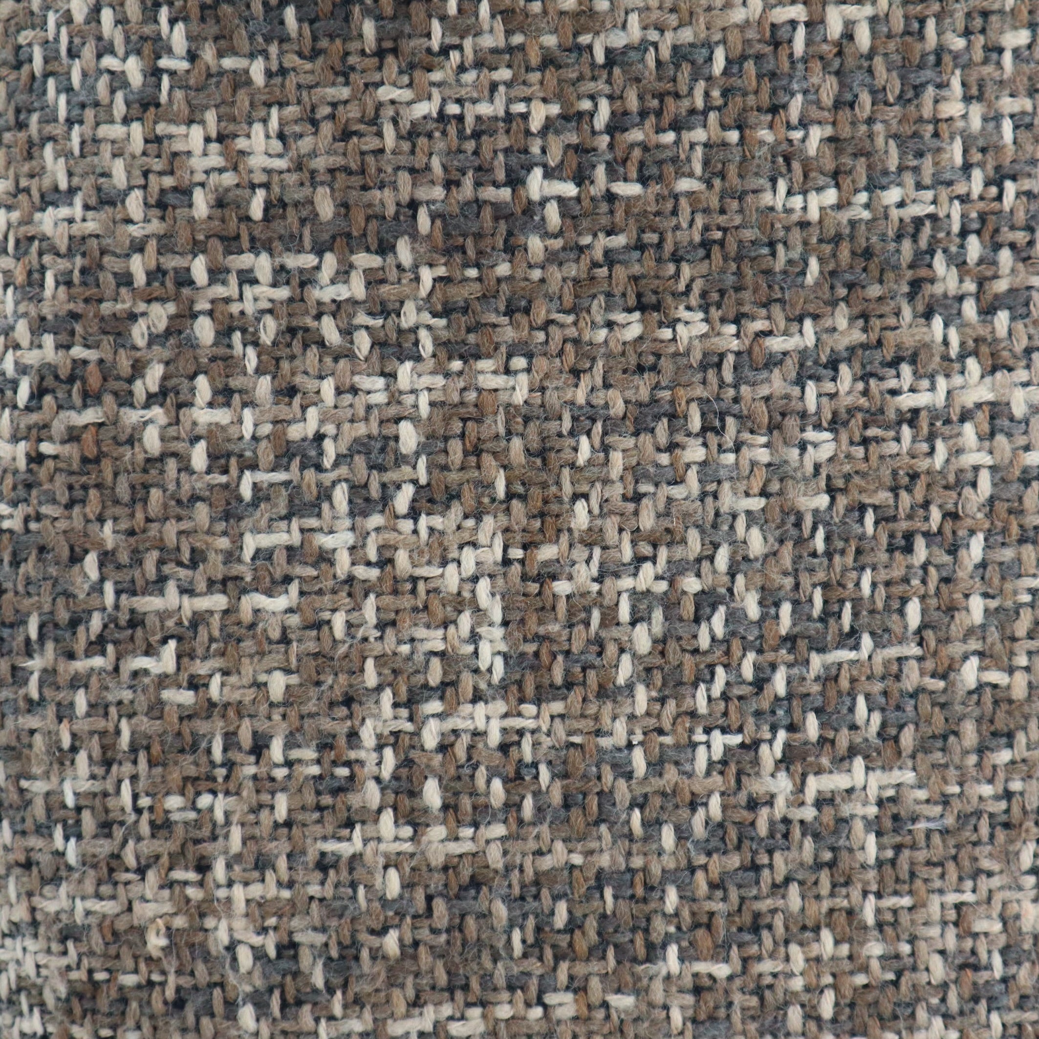S Alpaca/Wool/Mohair Blend Tweed Belted Chain Skirt