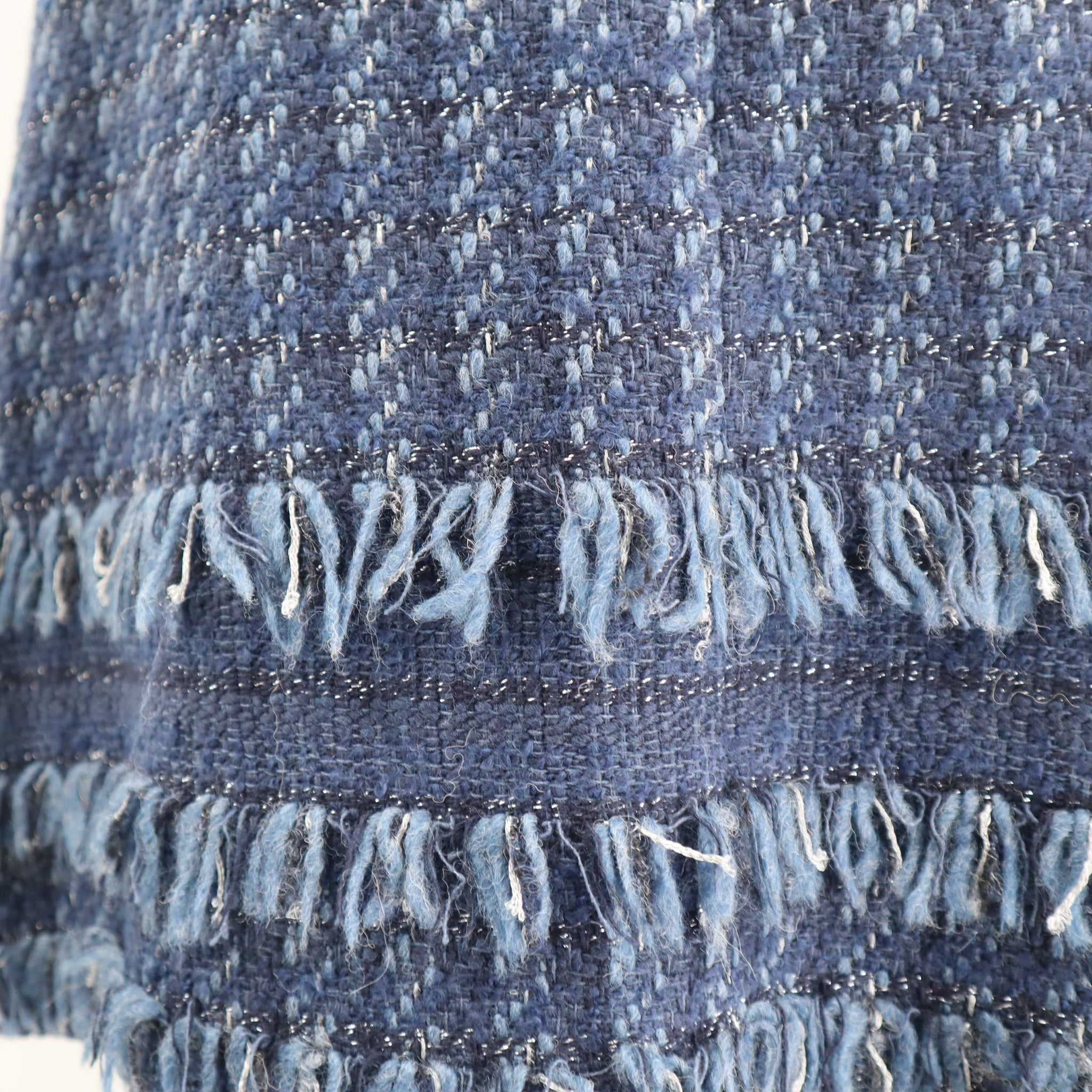 Madison Ave Joelle Tweed Tiered Skirt