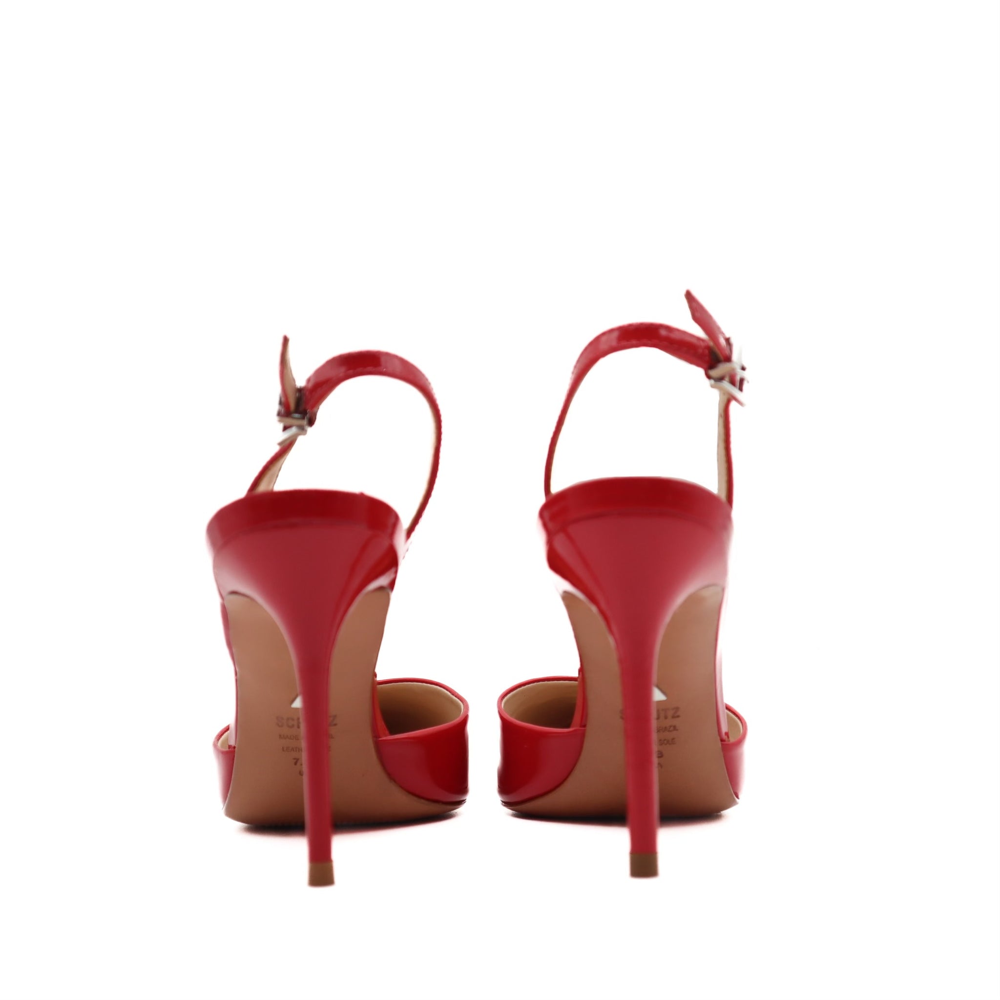 Maysha Patent Leather Slingback Pump Size 7.5