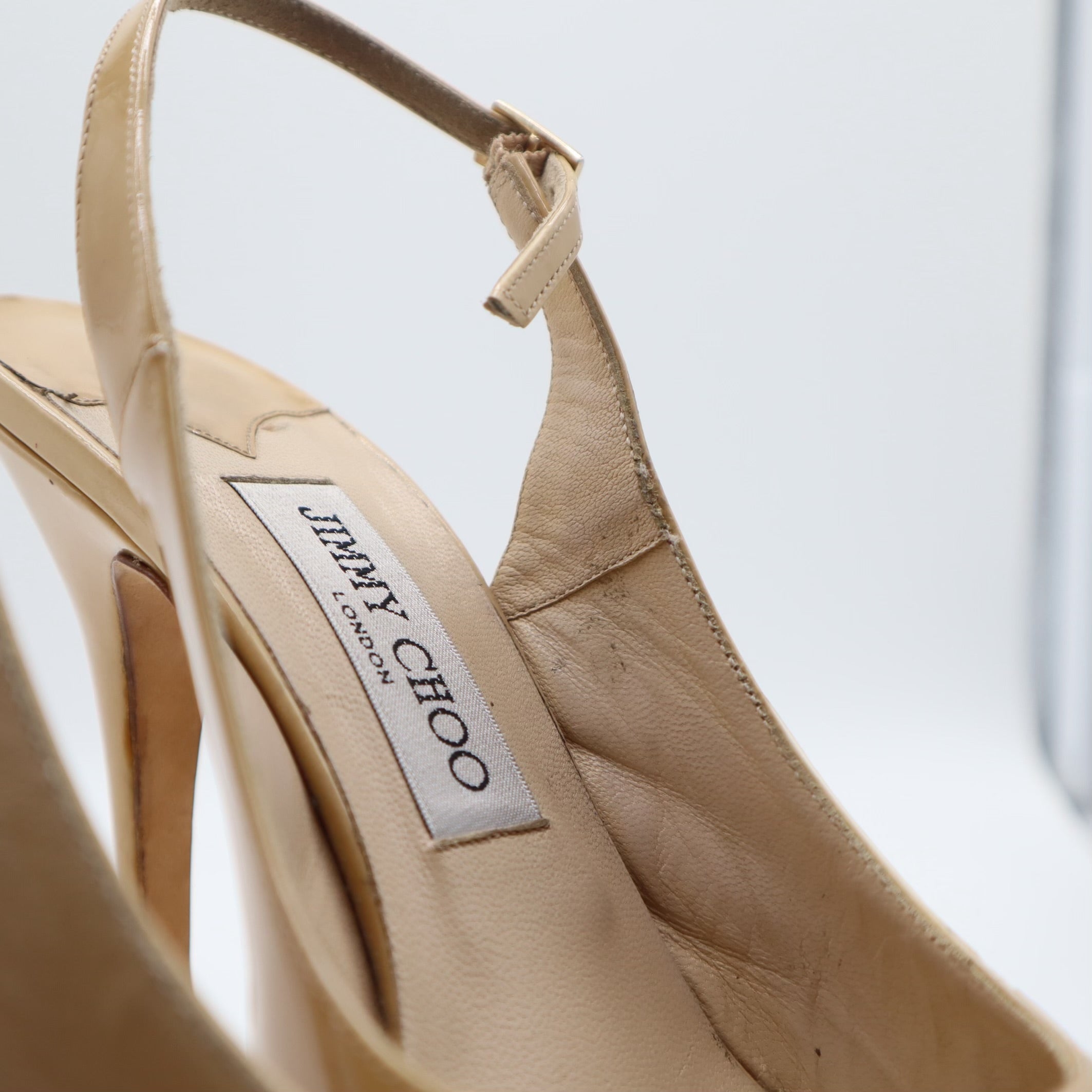 Vita Slingback Peep Toe Pumps Size 40.5