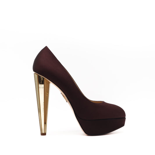 Showbiz Sebia Satin Platform Pumps