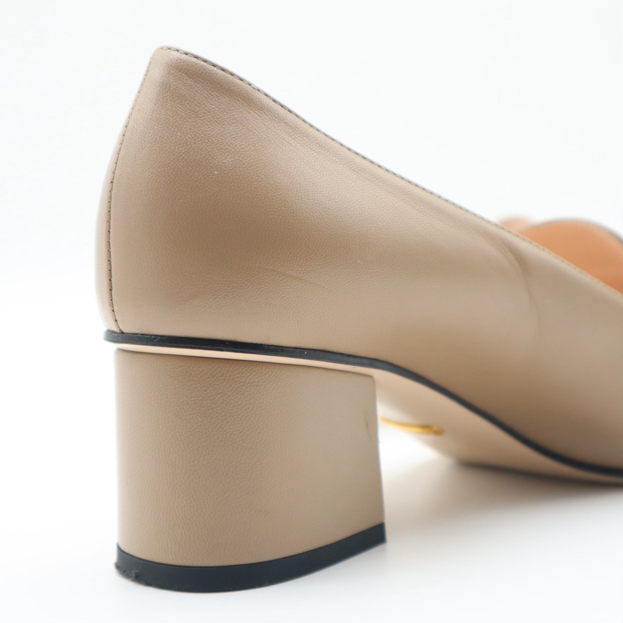 Sylvie Chain Heeled Loafers Size 39