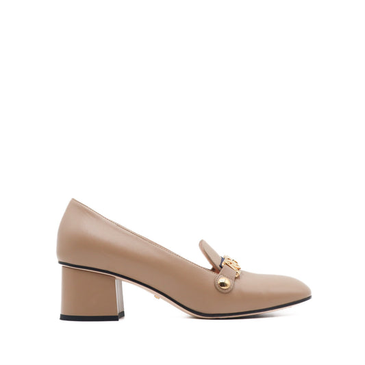 Sylvie Chain Heeled Loafers Size 39