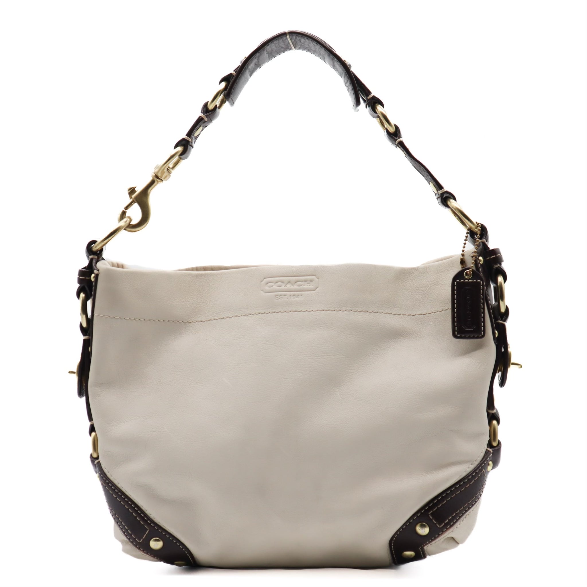 Carly Leather Shoulder Hobo Bag