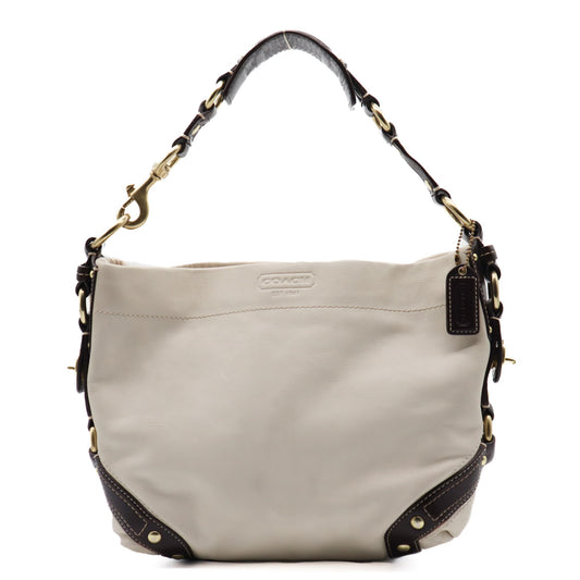 Carly Leather Shoulder Hobo Bag