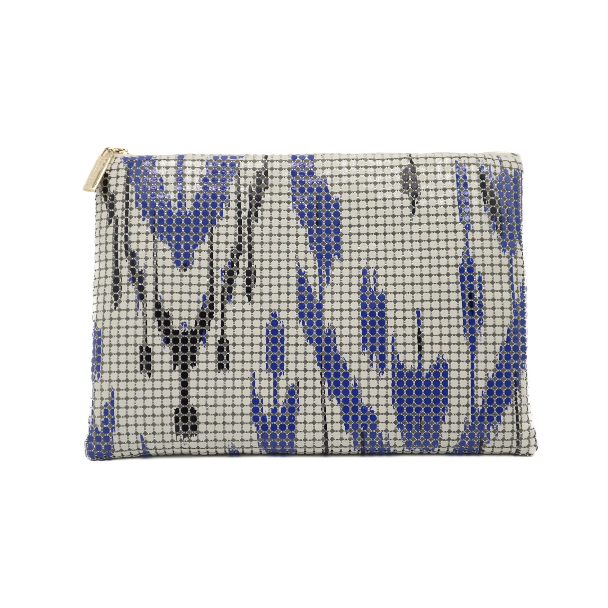 Vintage Abstract Chainmail Clutch Pouch