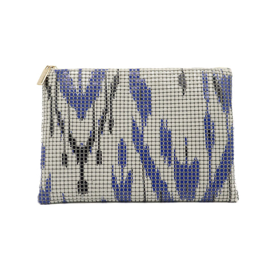 Vintage Abstract Chainmail Clutch Pouch