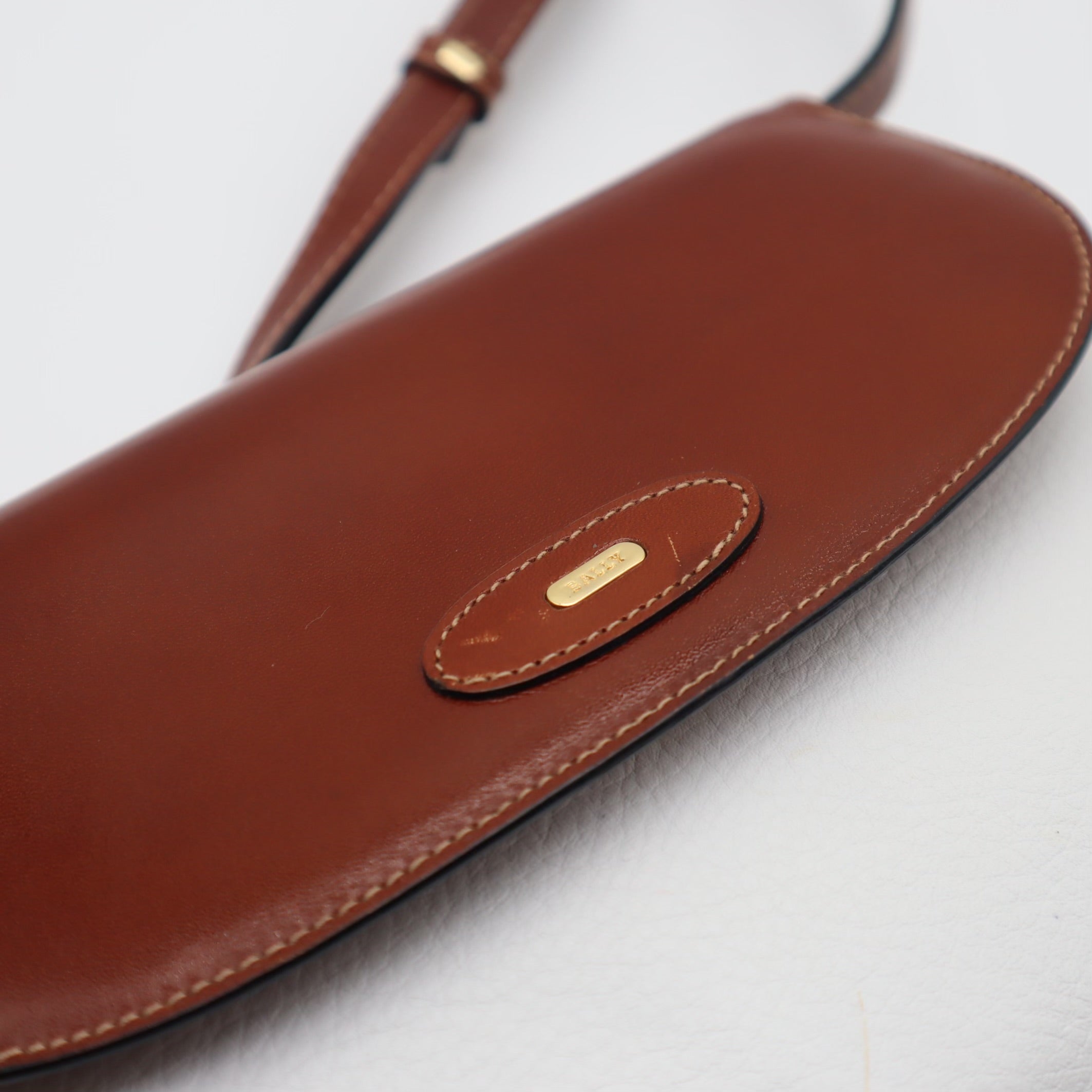 Vintage Color Block Crossbody Bag