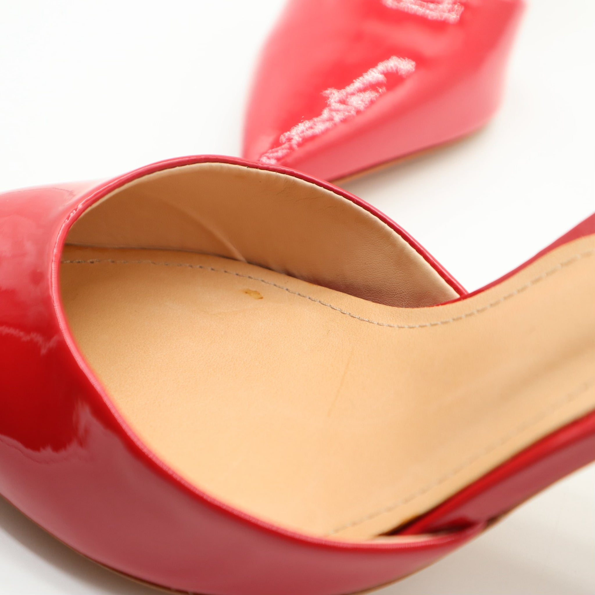 Maysha Patent Leather Slingback Pump Size 7.5