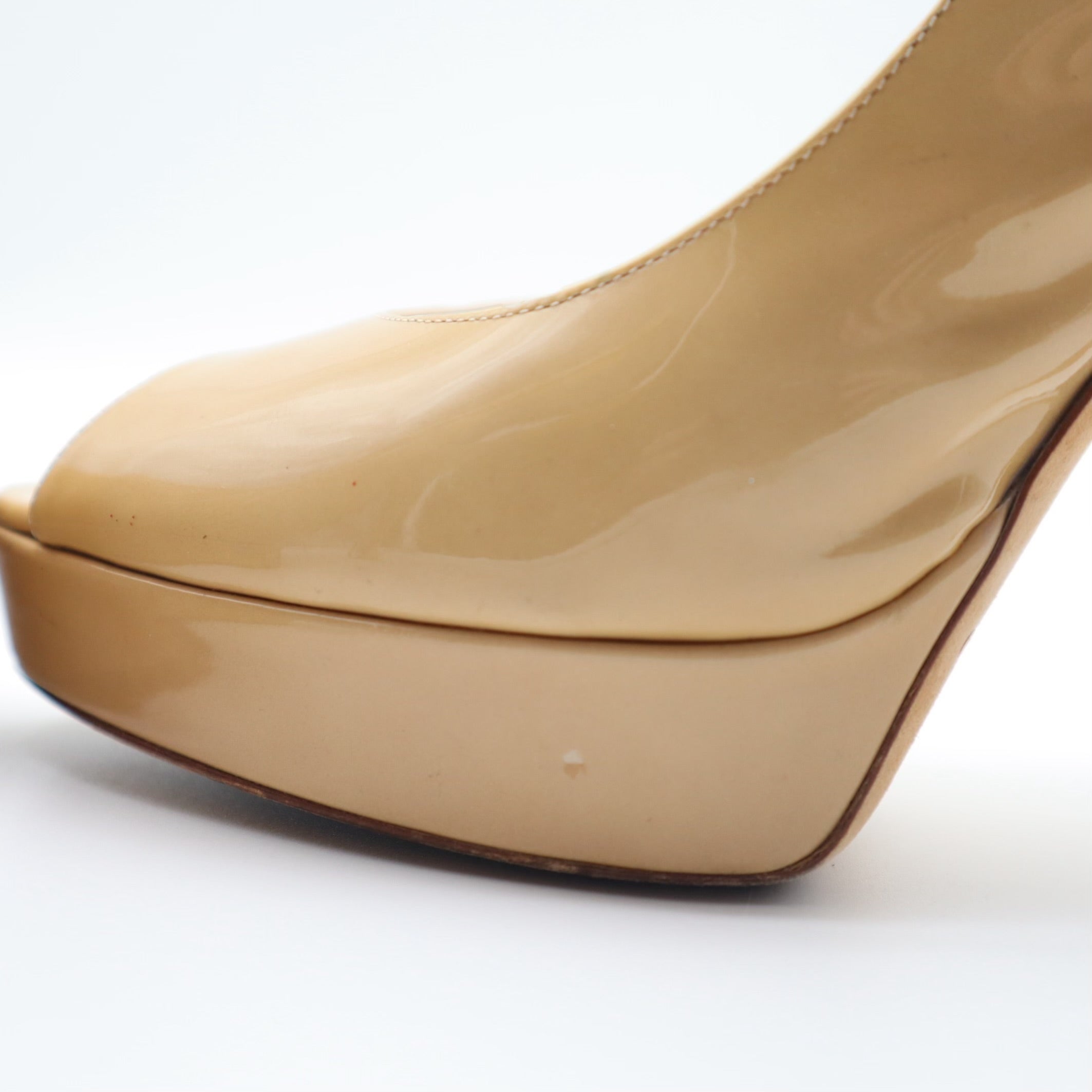 Vita Slingback Peep Toe Pumps Size 40.5