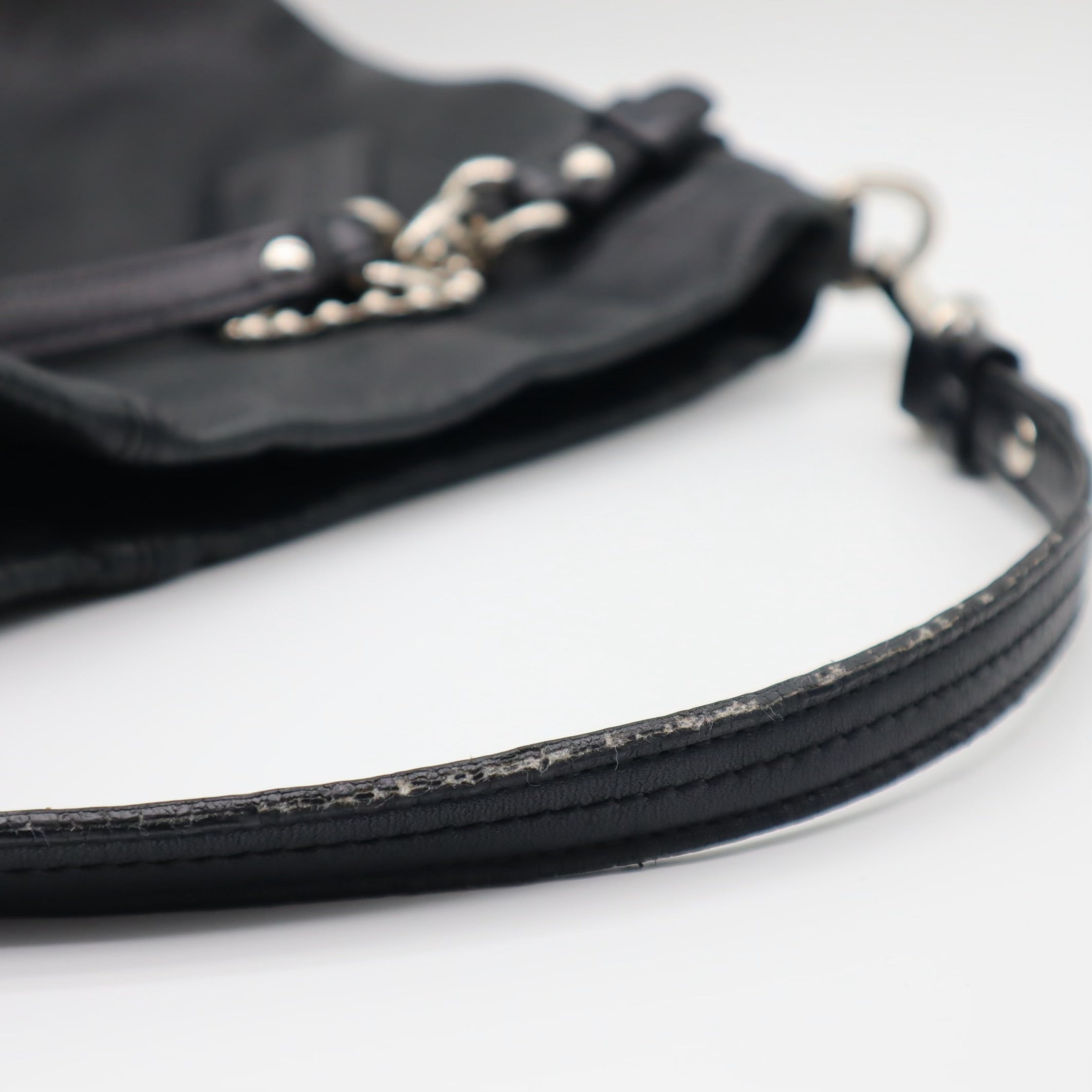 Brooke Pebbled Leather Shoulder Hobo Bag