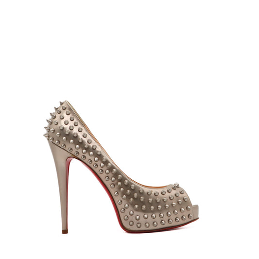 Vendome Peep Toe Spiked Platform Pumps Size 41