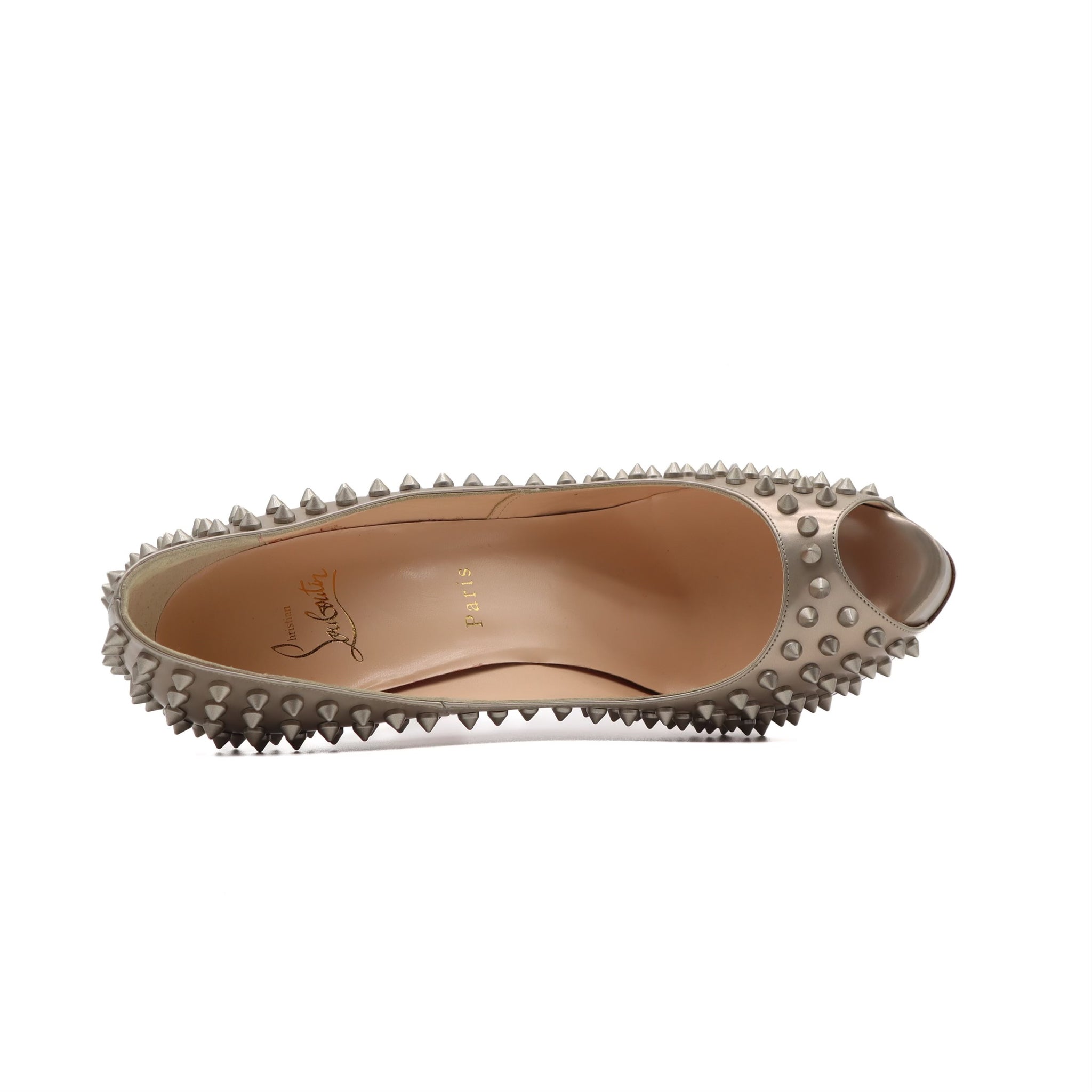 Vendome Peep Toe Spiked Platform Pumps Size 41