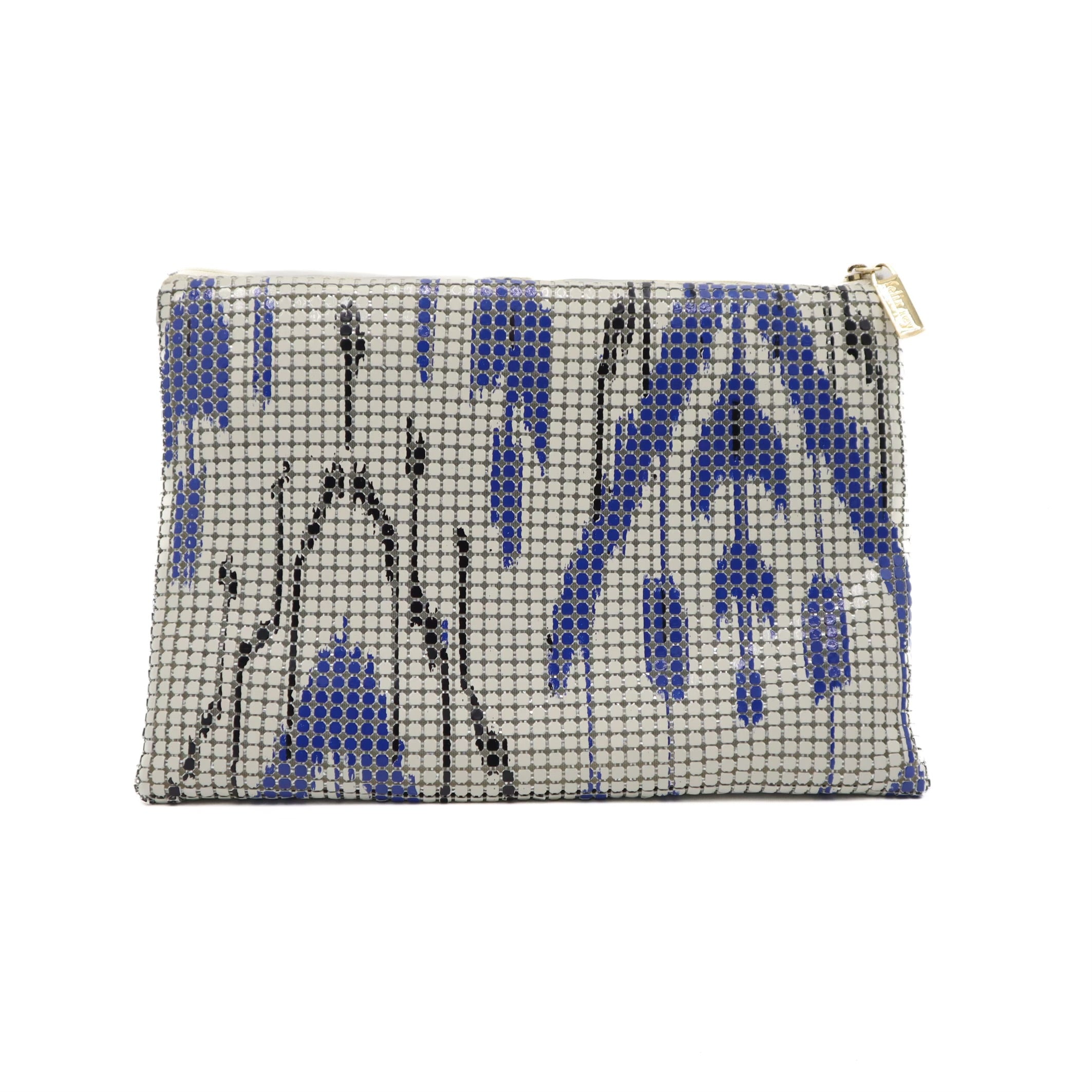 Vintage Abstract Chainmail Clutch Pouch