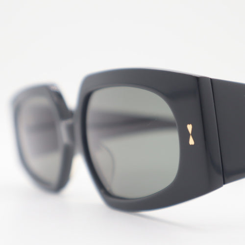 Espionage Black Square Sunglasses
