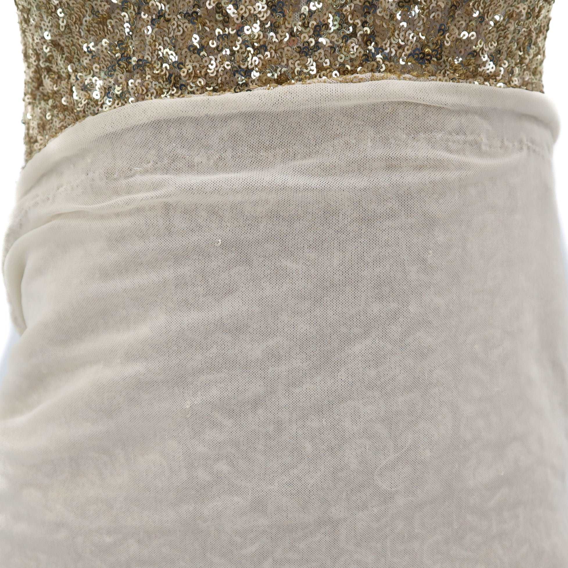 ÉPROUVÉE Alice + Olivia Gold Sequin Bodycon Mini Dress Dresses