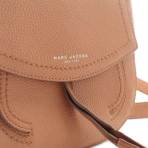 ÉPROUVÉE Marc Jacobs Maverick Grained Leather Saddle Tassel Bag Smoked Almond 