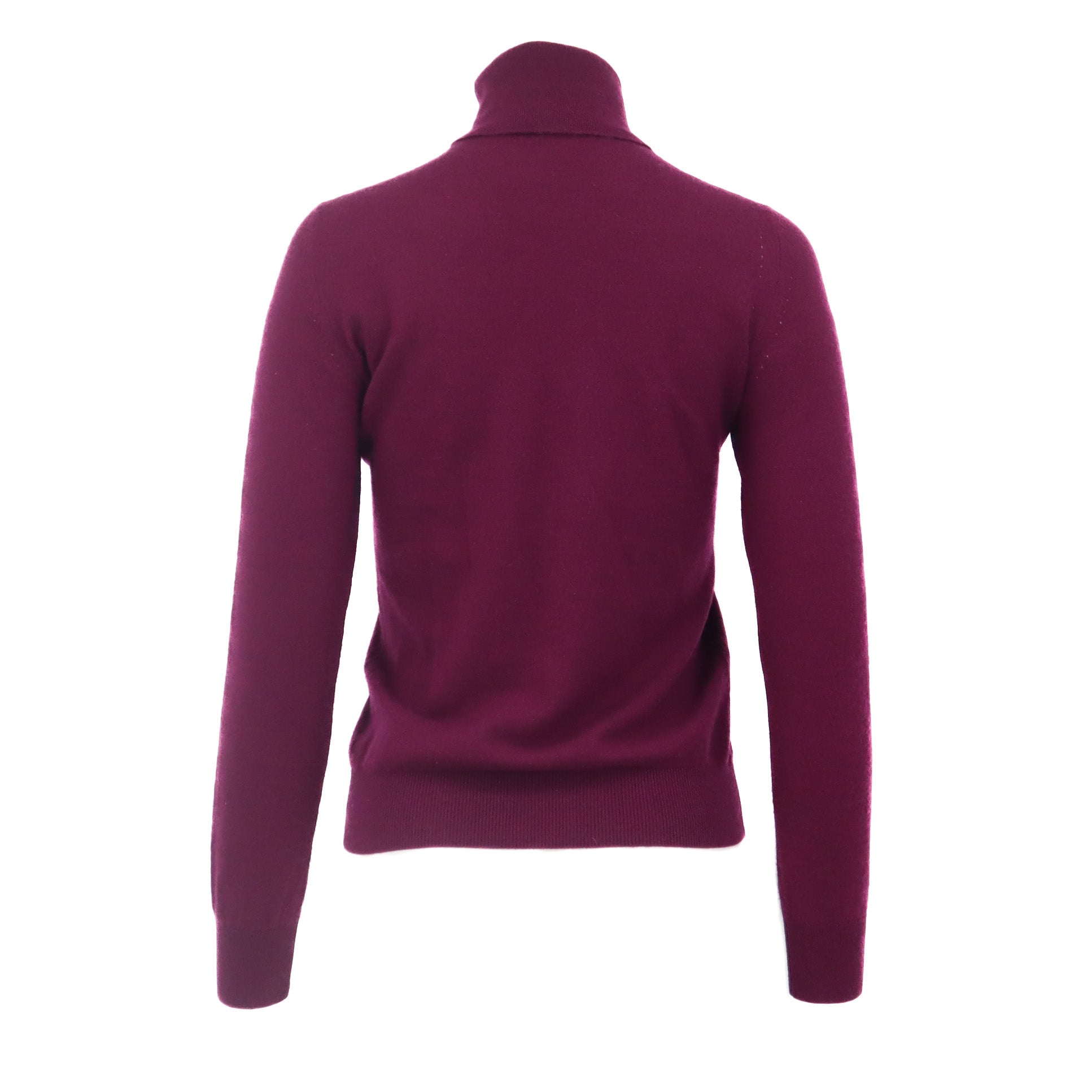 ÉPROUVÉE Lori Piana Plum Cashmere Turtleneck Sweater 